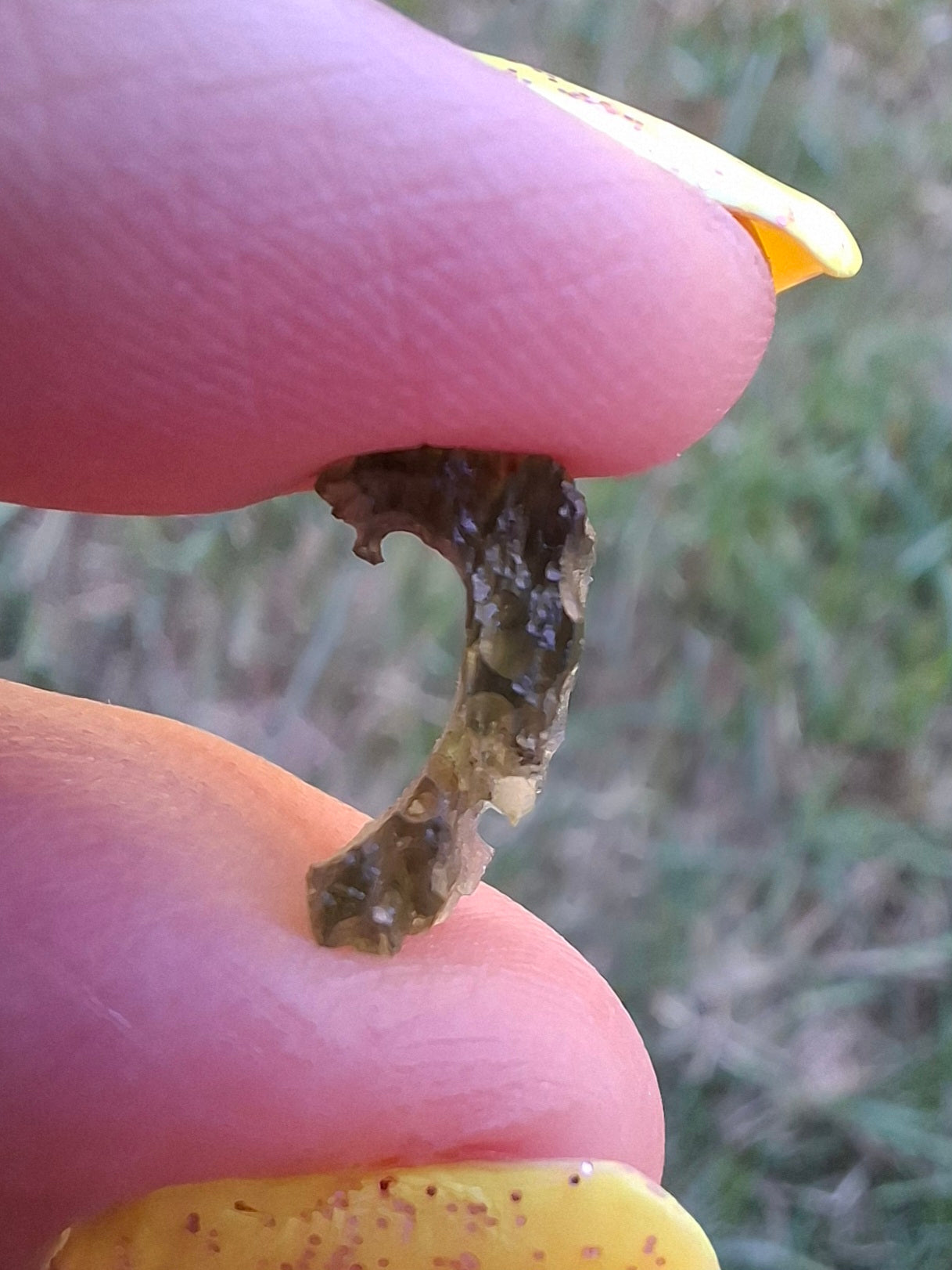 Moldavite Piece, 0.56g, Tektite (Ref: 1474)