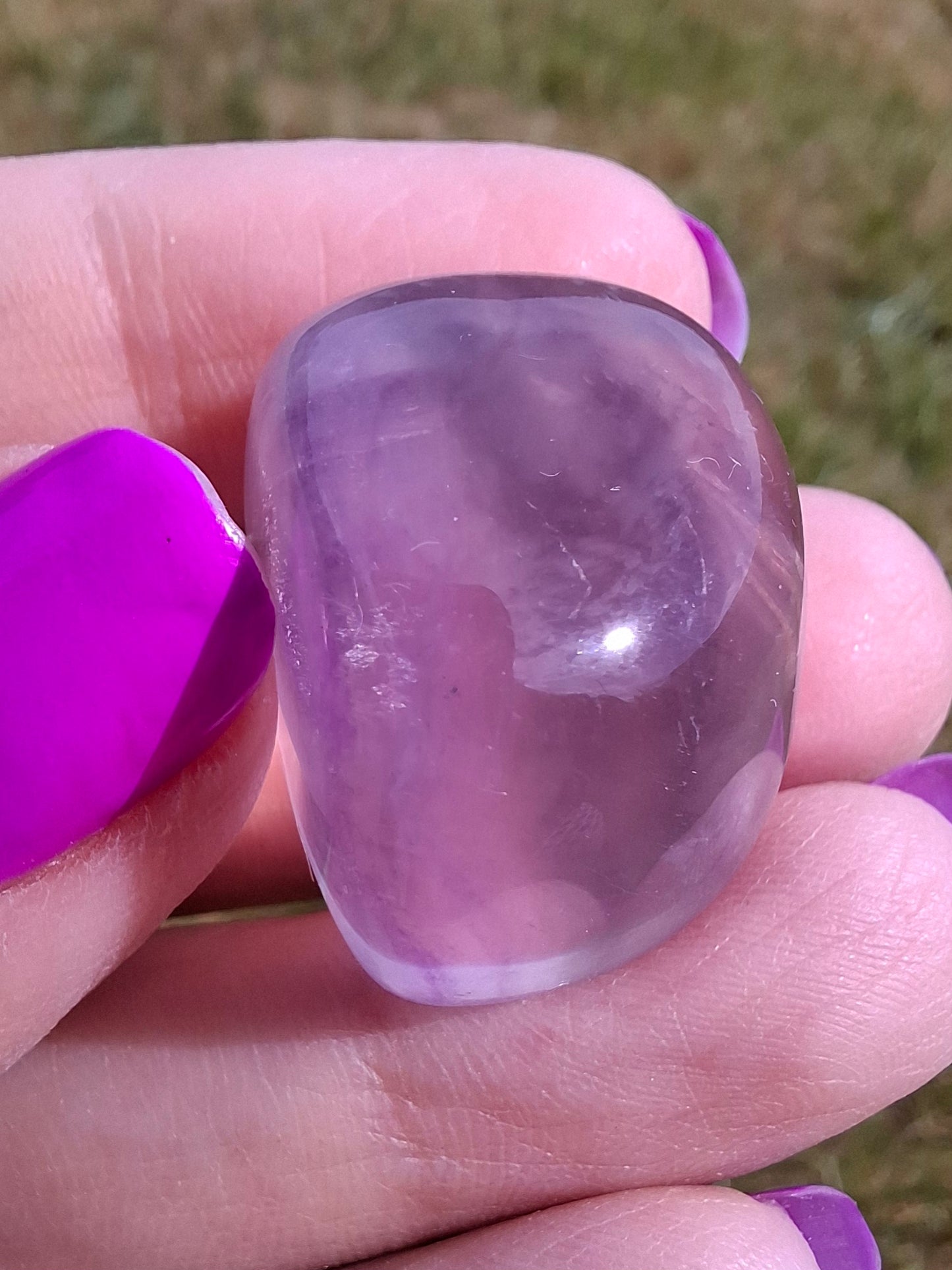Fluorite, Tumble Stone, Crystal (Ref: T52)