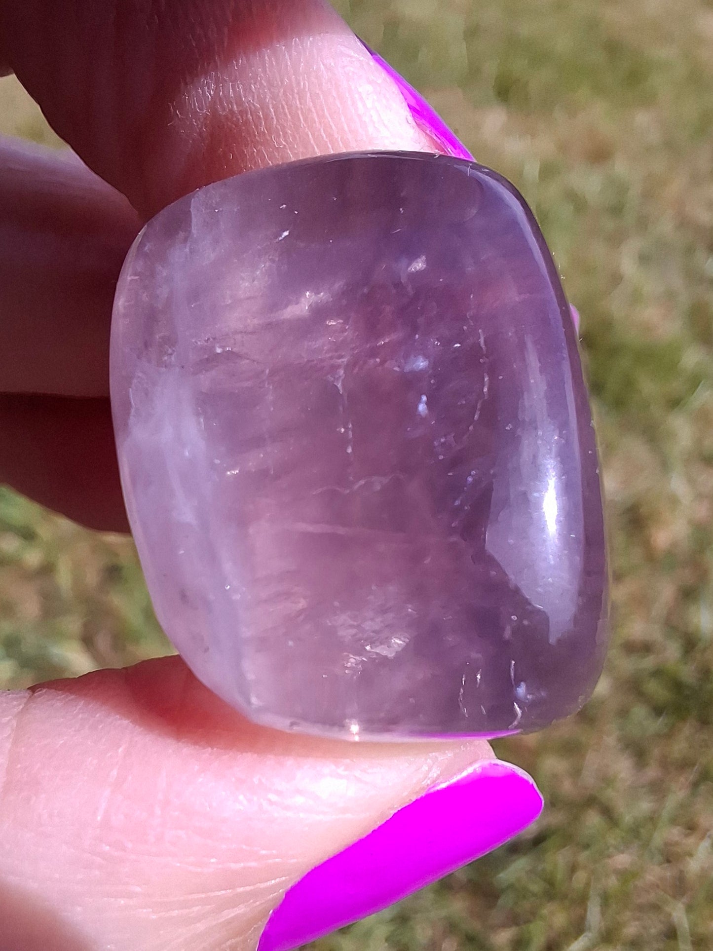 Fluorite, Tumble Stone, Crystal (Ref: T58)