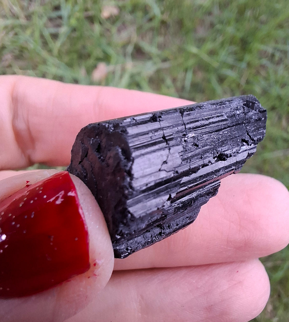 Black Tourmaline RAW, 15.58g, Crystal (Ref: RBT14)