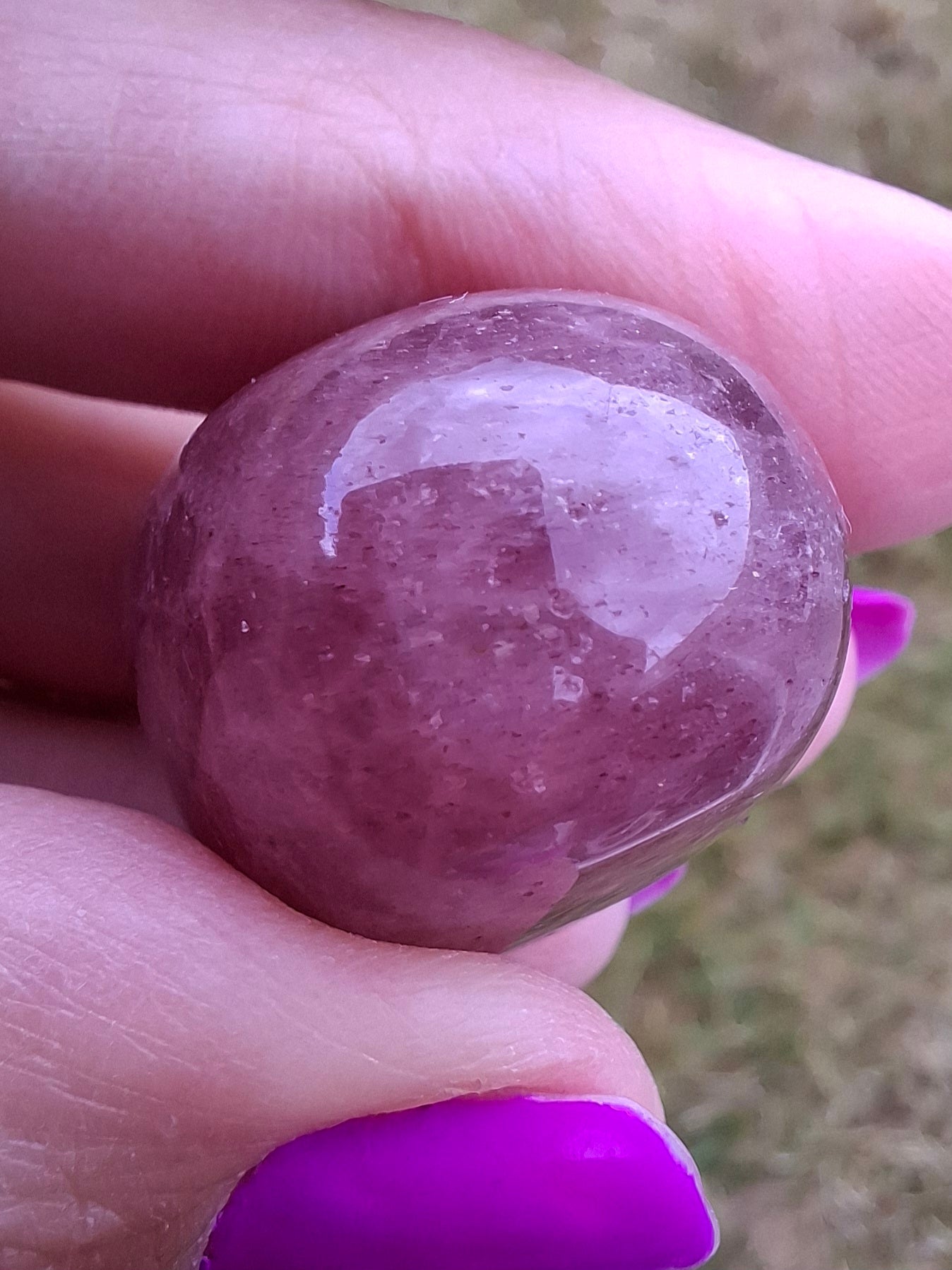 Strawberry Quartz, Tumble Stone, Crystal
