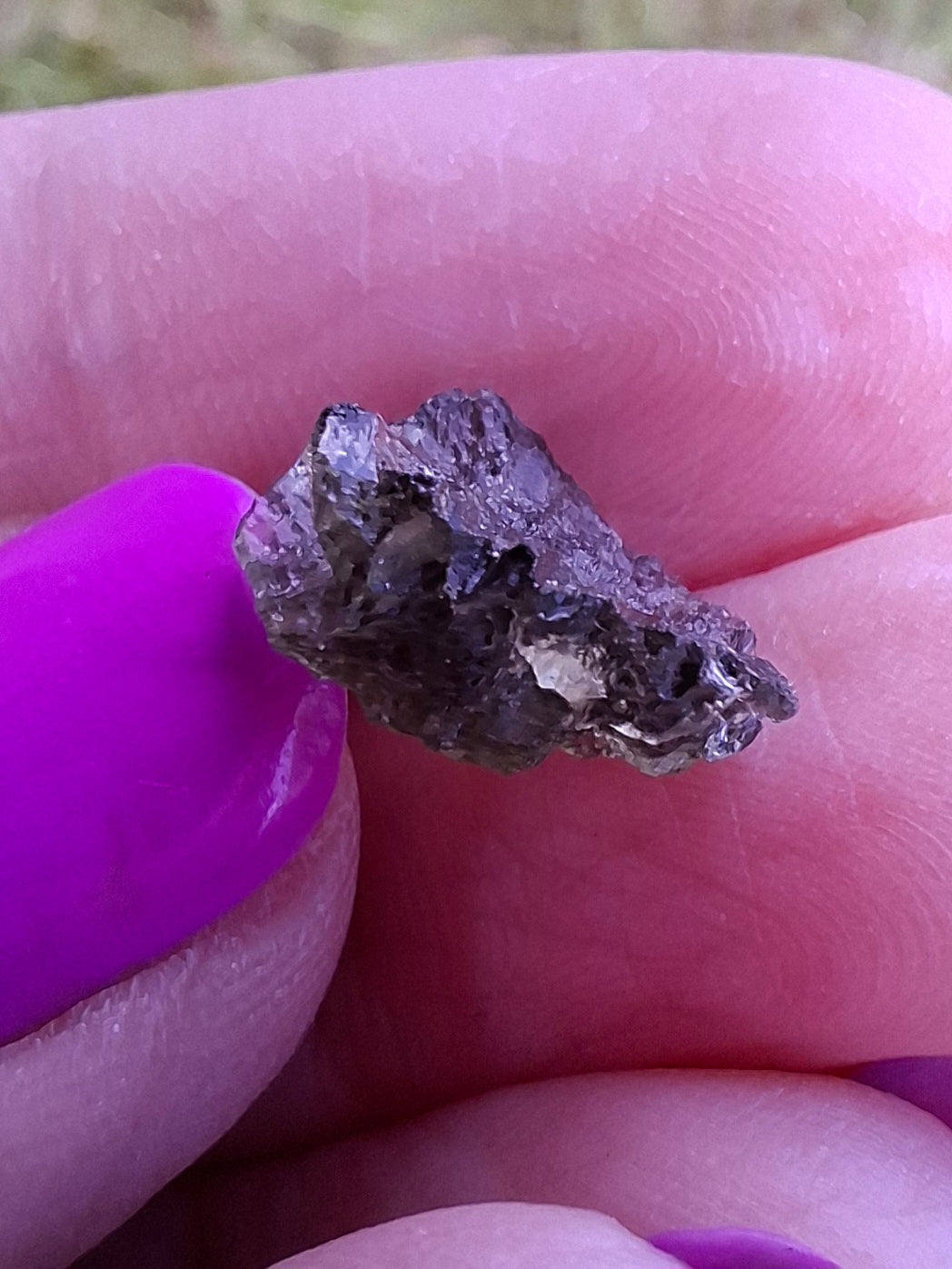 Moldavite Piece, 0.62g, Tektite (Ref: 1455)