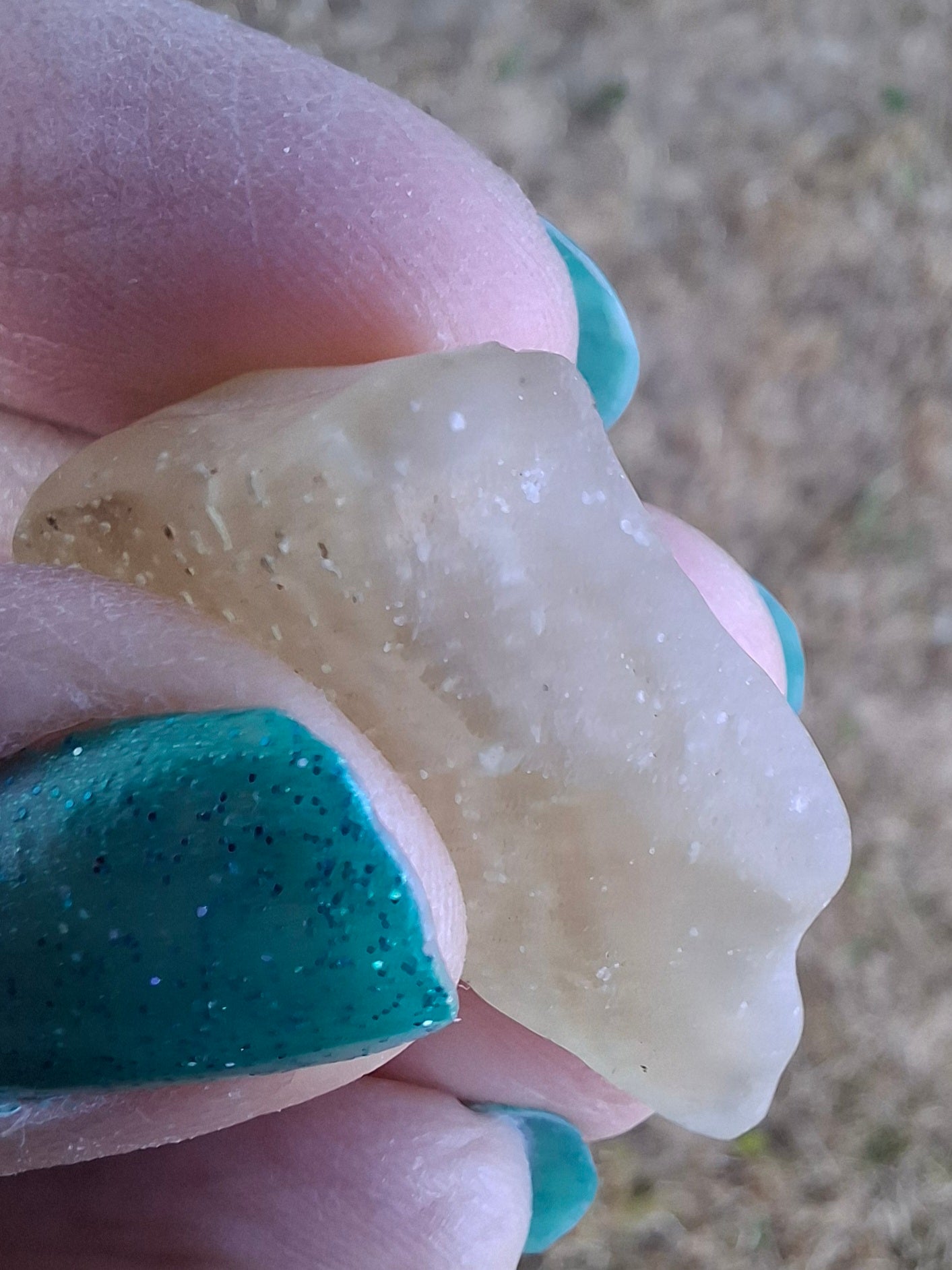 Libyan Desert Glass Piece, 6.49g, Tektite (Ref: LE277)