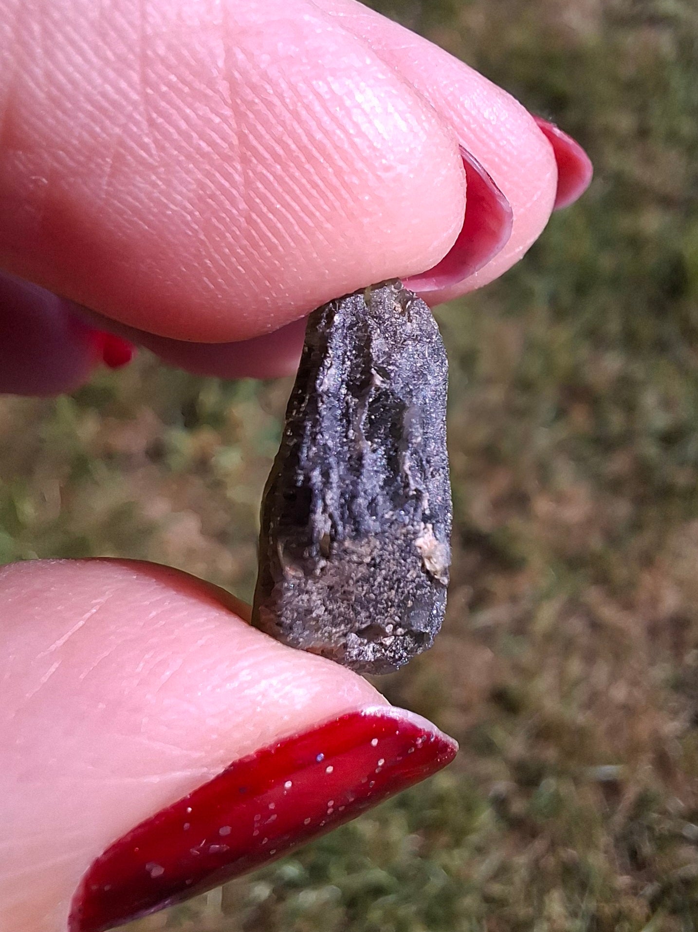 Moldavite Piece, 2.06g, Tektite (Ref: 1467)