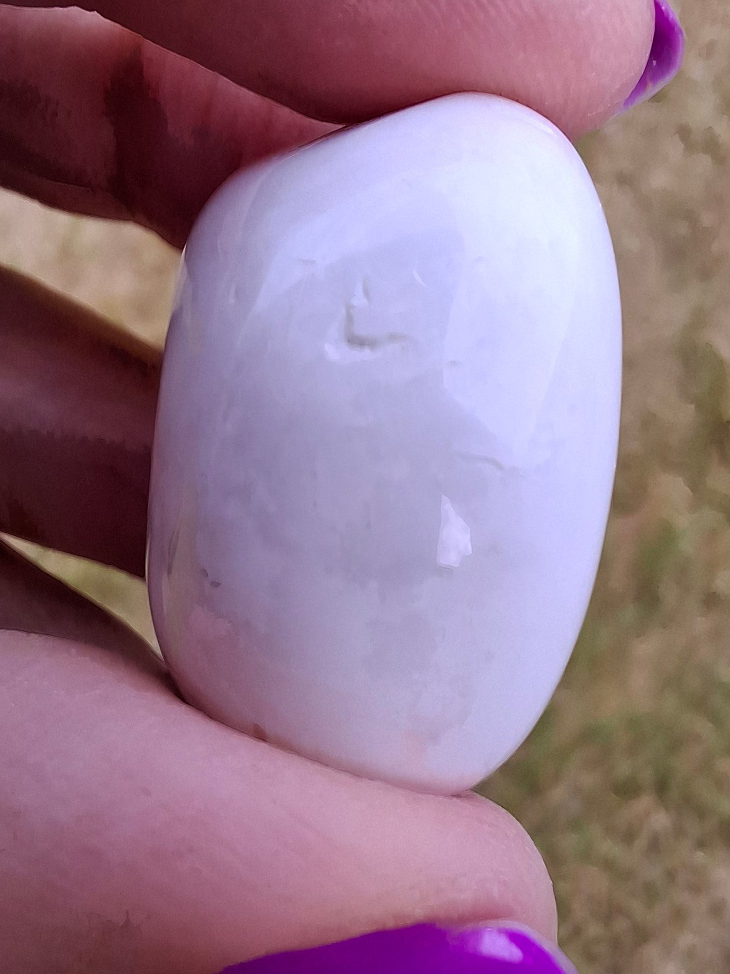 Howlite, Tumble Stone, Crystal (Ref: T38)