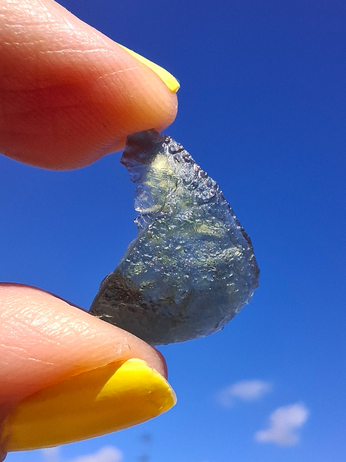 Moldavite Piece, 1.03g, Tektite (Ref: 1516)