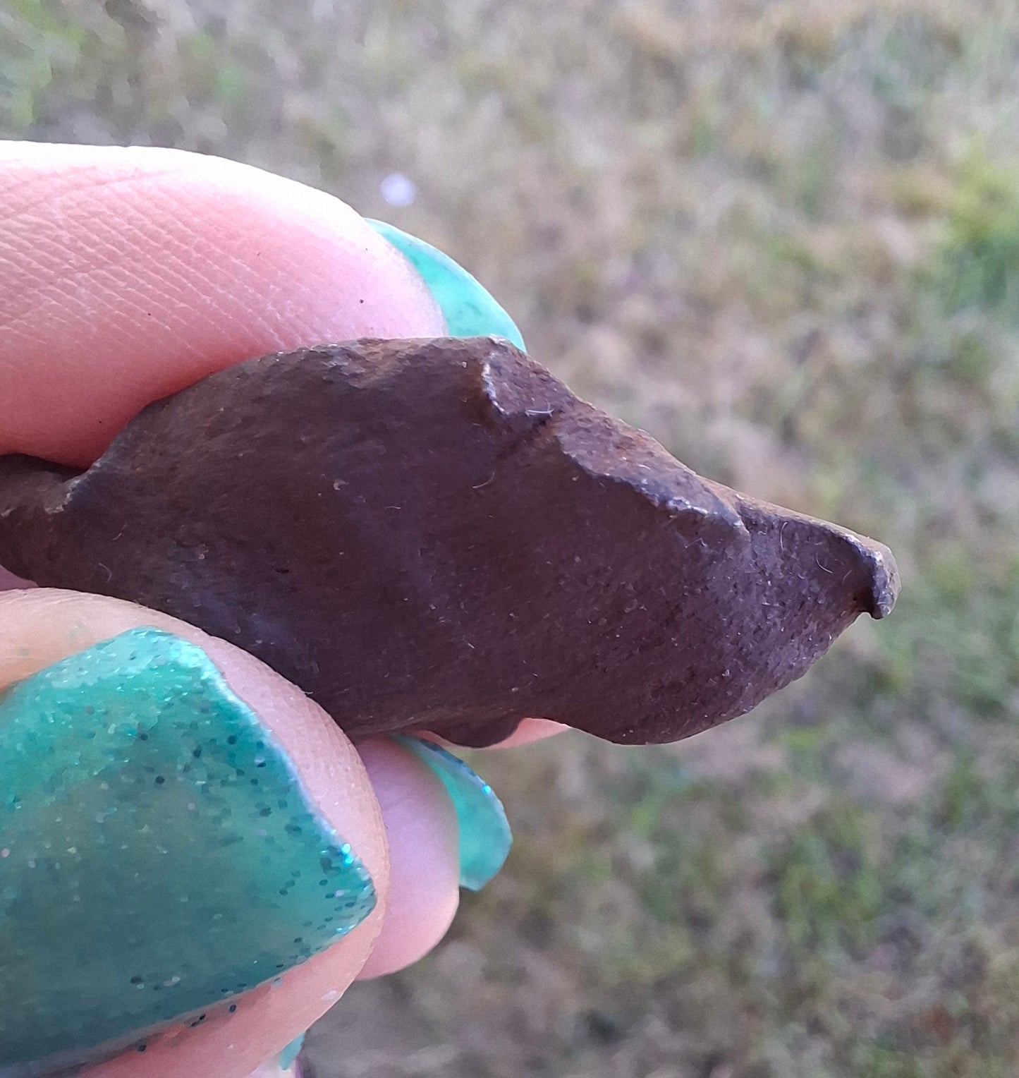 Gebel Kamil Iron Meteorite, 17.54g (Ref: K49)