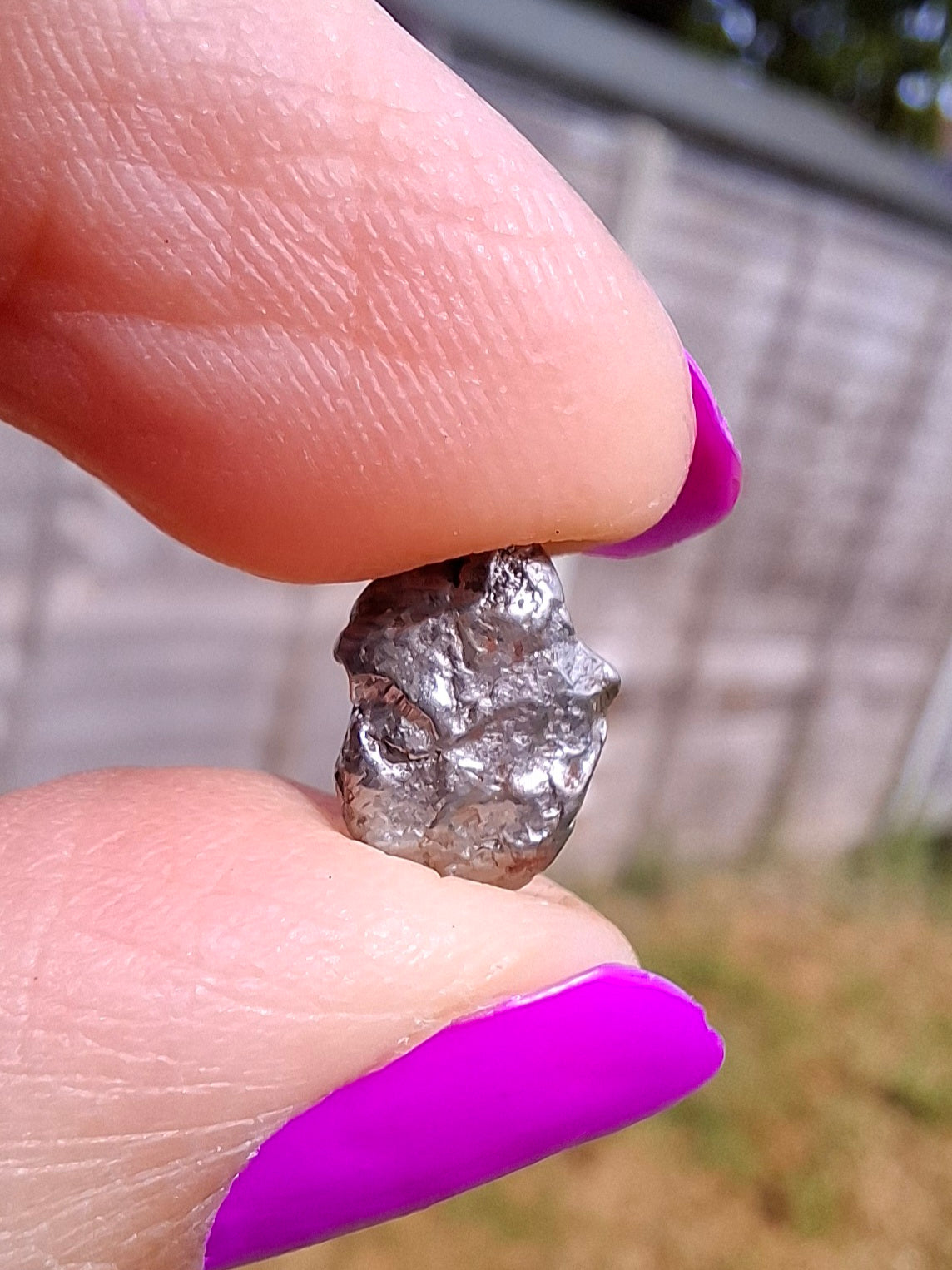 Campo del Cielo, 0.96g, Nickel Iron Meteorite (Ref: C7)