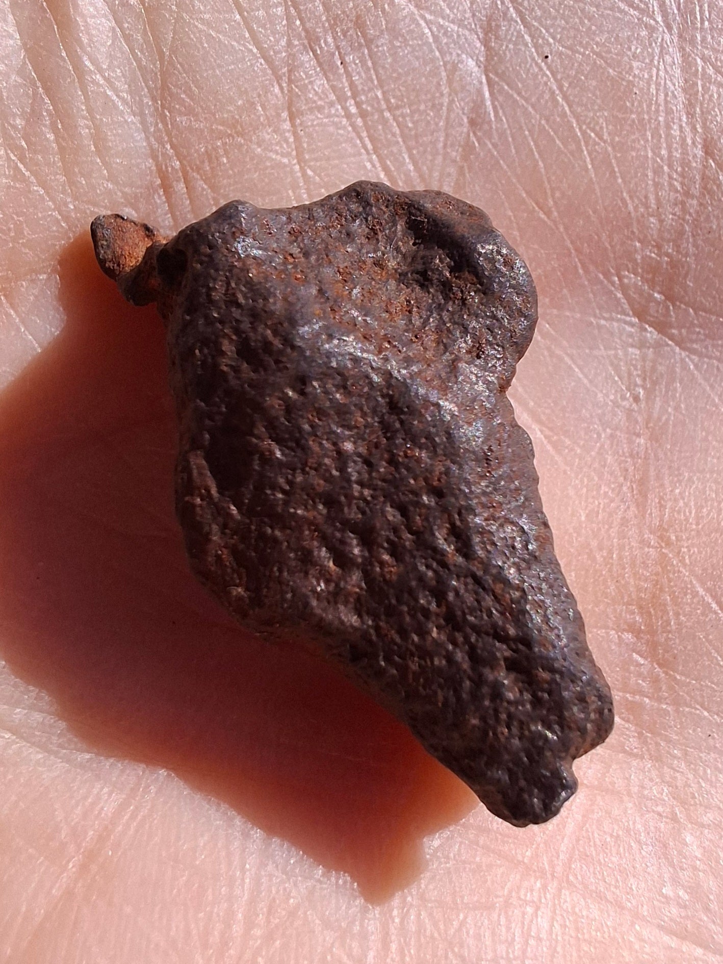Gebel Kamil Iron Meteorite, 13.55g (Ref: K43)
