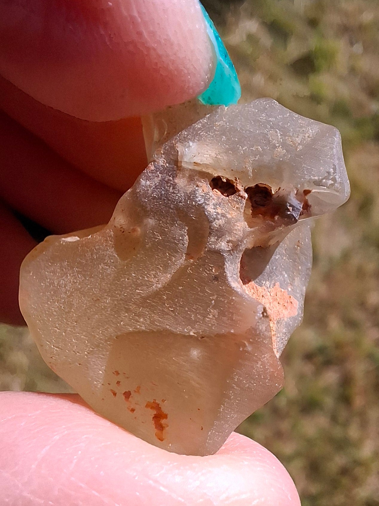 Libyan Desert Glass Piece, 6.97g, Tektite