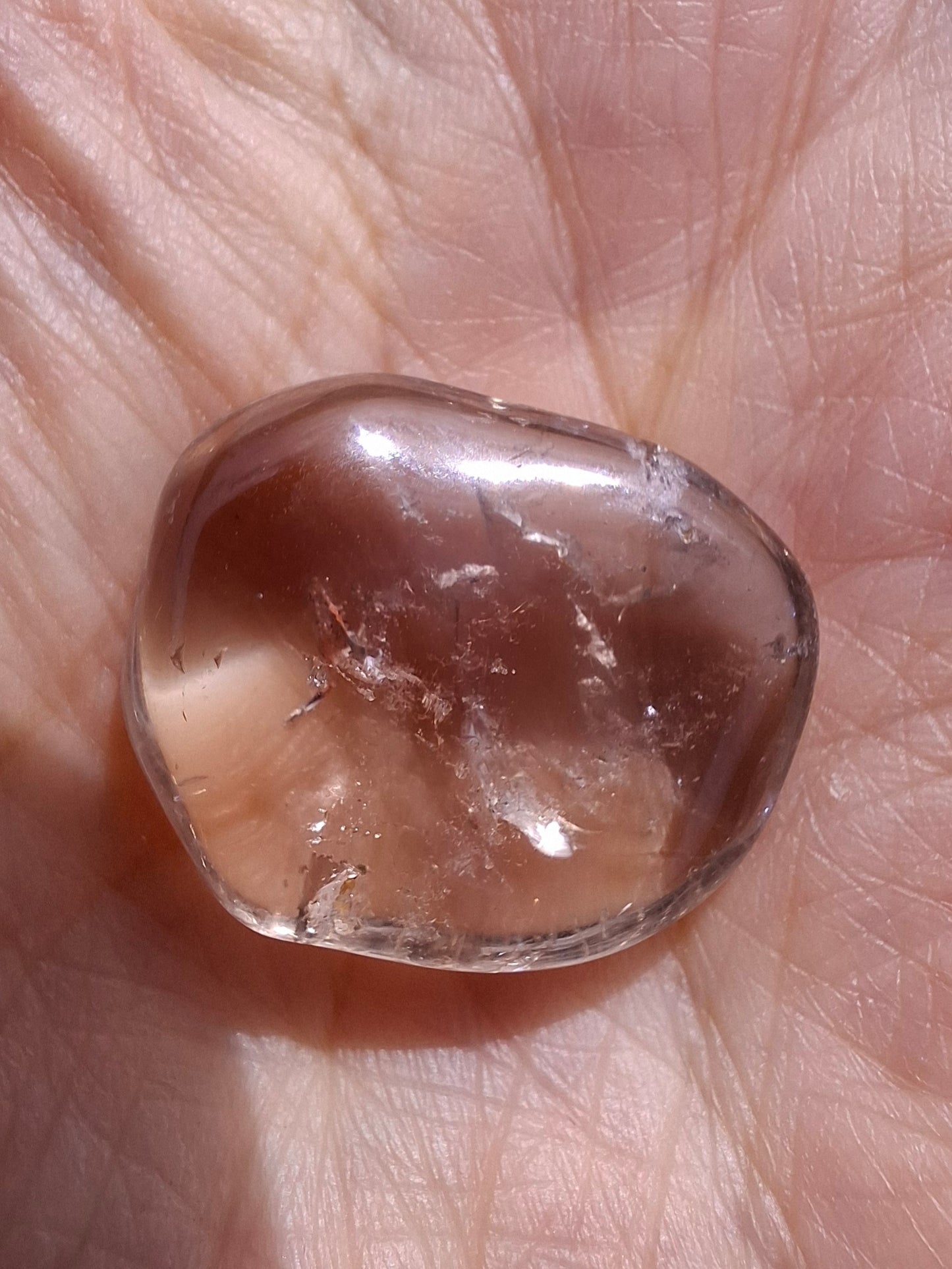 Smoky Quartz, Tumble Stone, Crystal (Ref: T101)