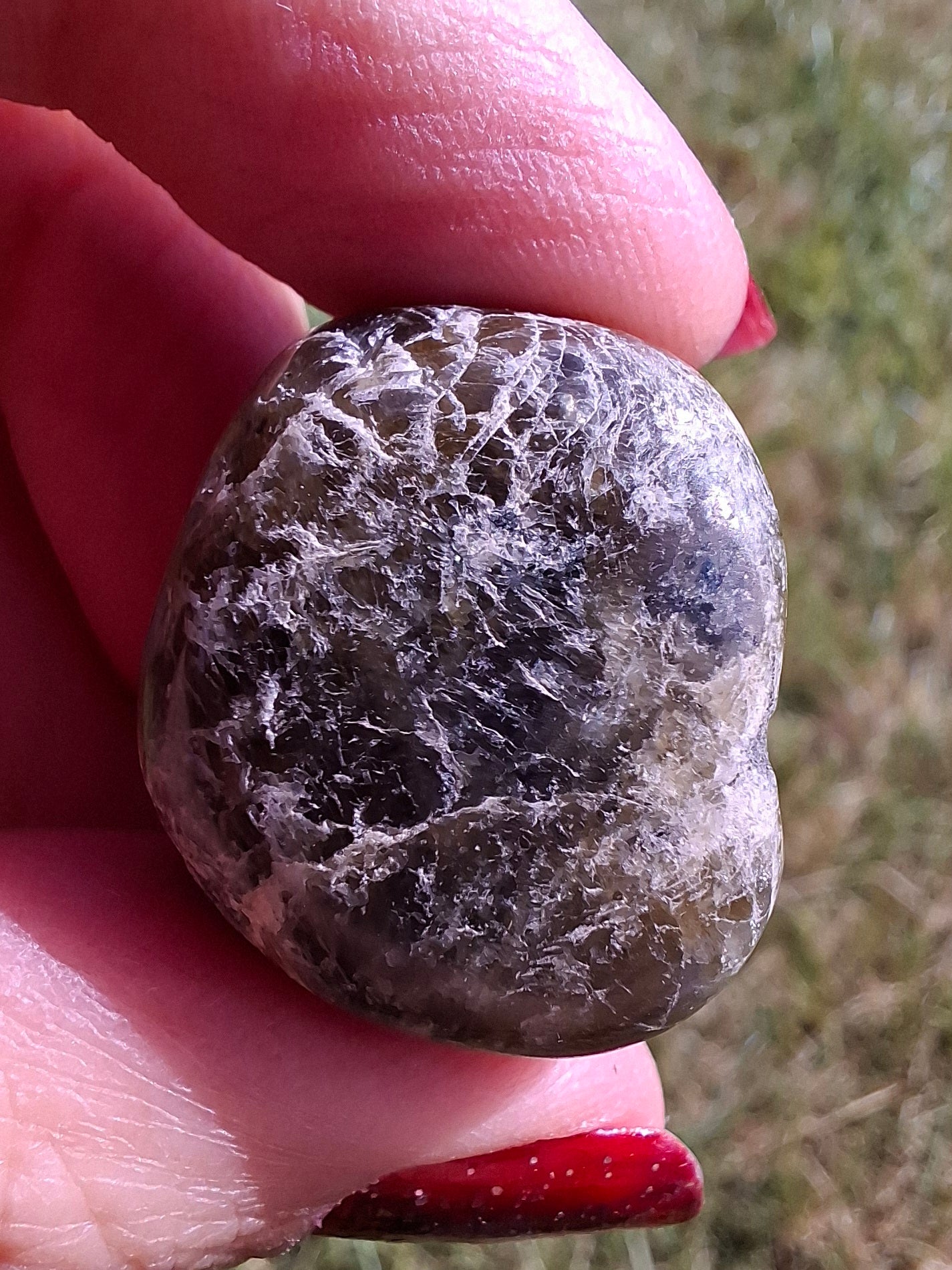 Labradorite, Tumble Stone, Crystal (Ref: T210)