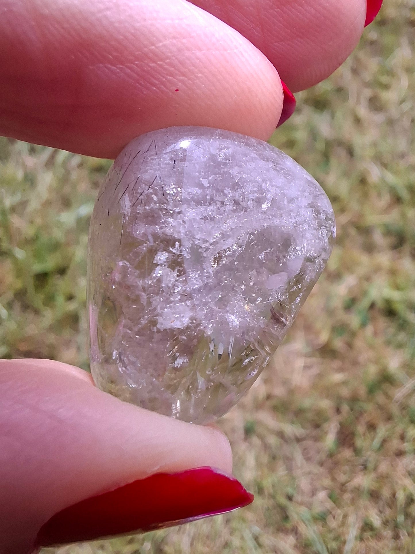 Smoky Quartz, Tumble Stone, Crystal (Ref: T106)