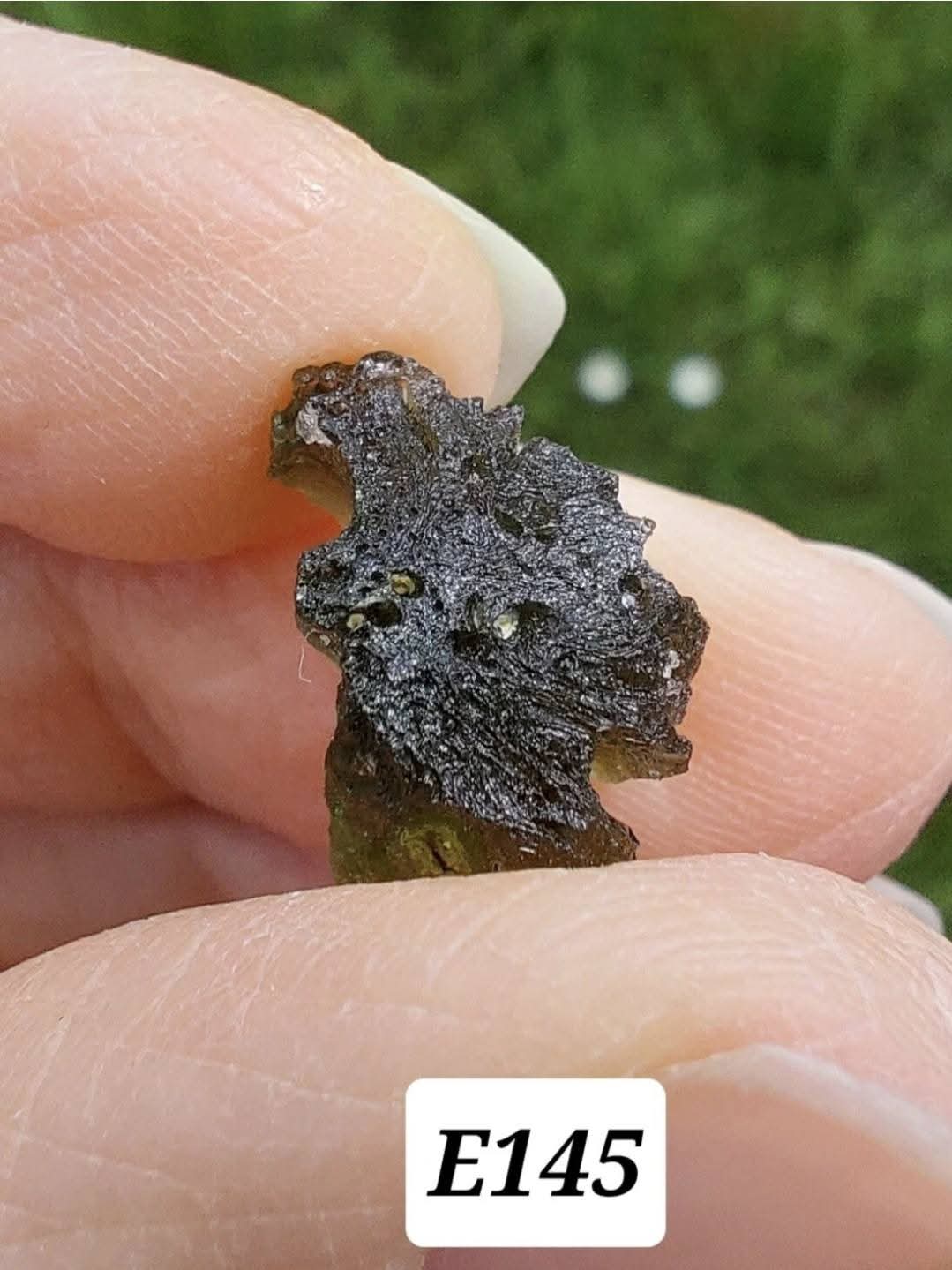 Moldavite Piece, 1.72g, Tektite (Ref: E145)