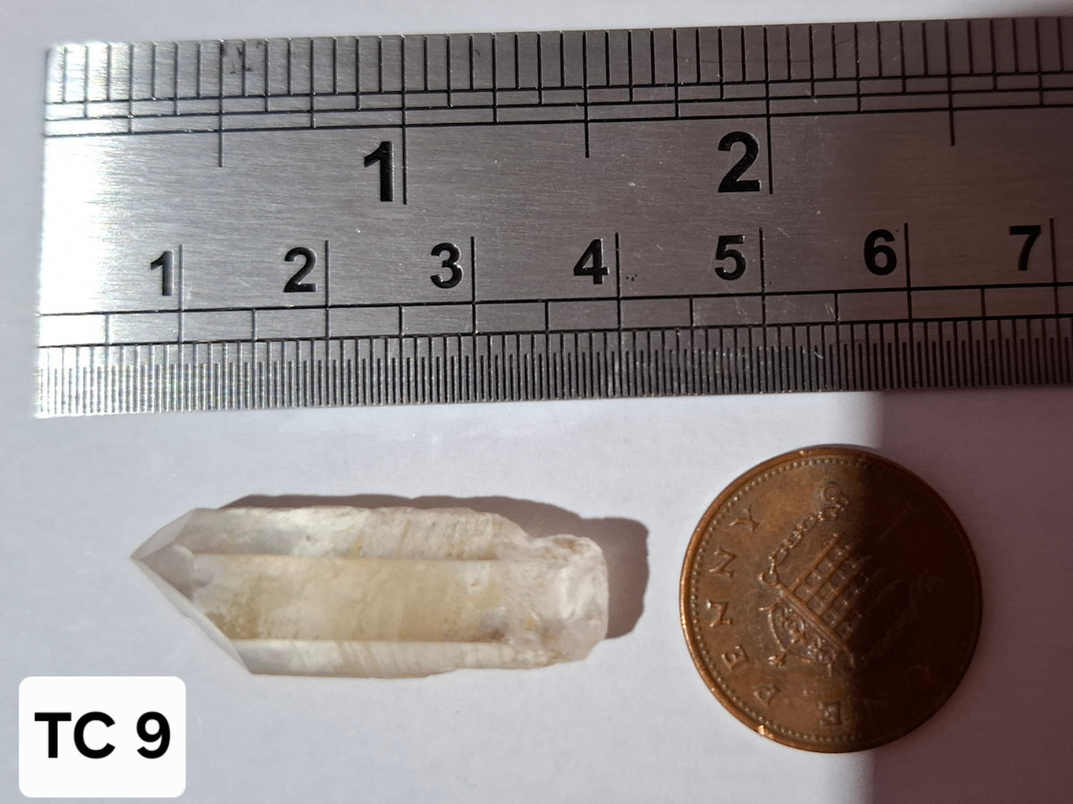 Natural Citrine, 5.00g, Crystal (Ref: TC9)