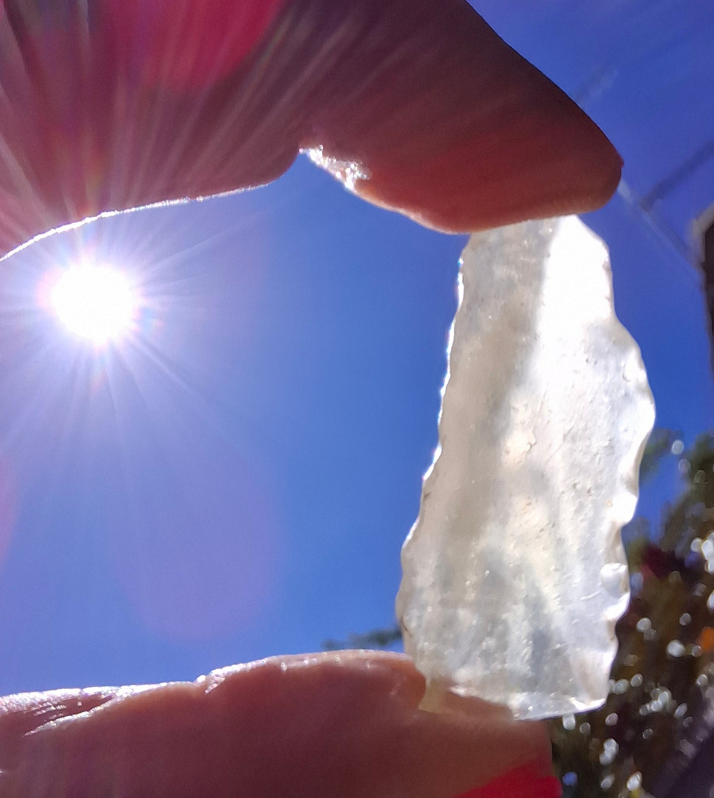 Libyan Desert Glass Piece, 7.46g, Tektite (Ref: LE5)