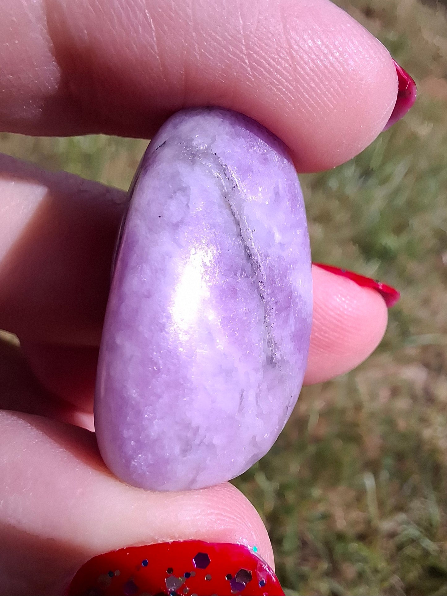 Lepidolite, Tumble Stone, Crystal (Ref: T120)