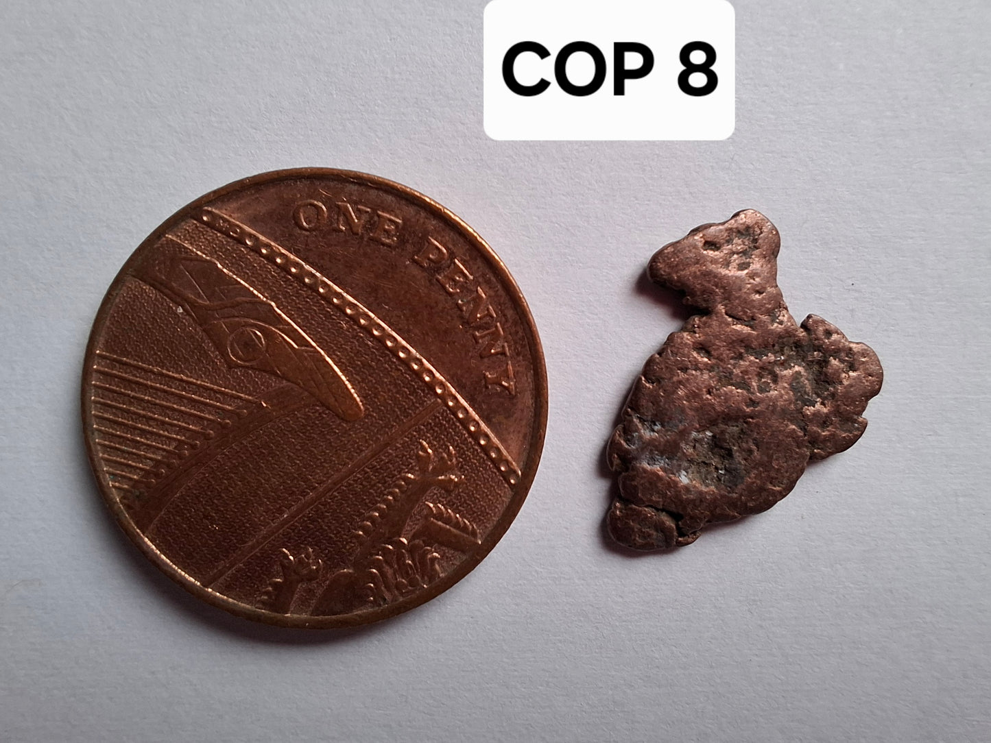 Native Copper Nugget, 0.96g, (Ref: COP8)