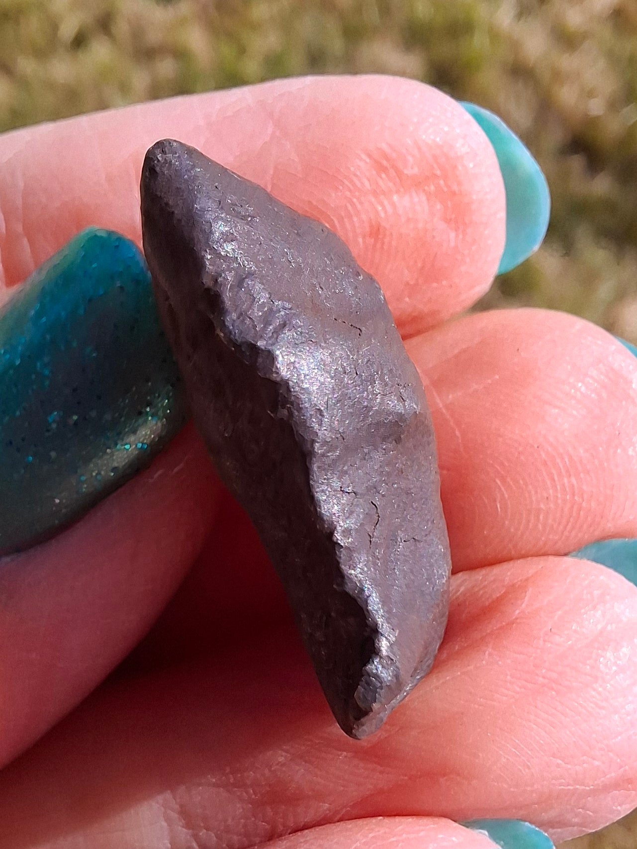 Gebel Kamil Iron Meteorite, 12.34g (Ref: K44)