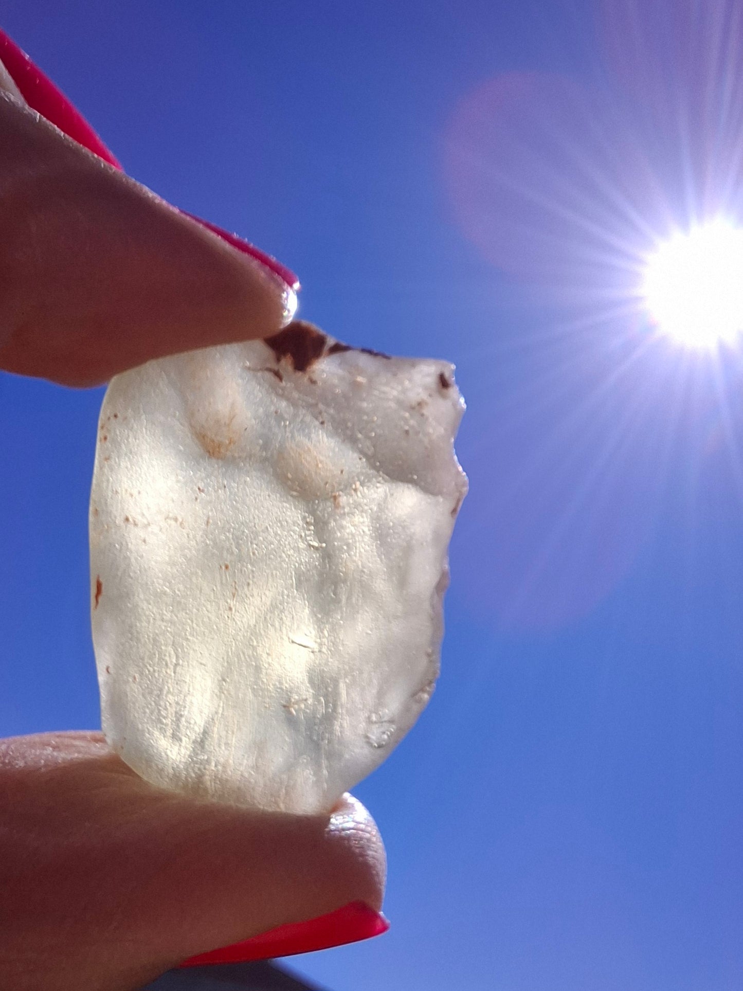 Libyan Desert Glass Piece, 16.55g, Tektite