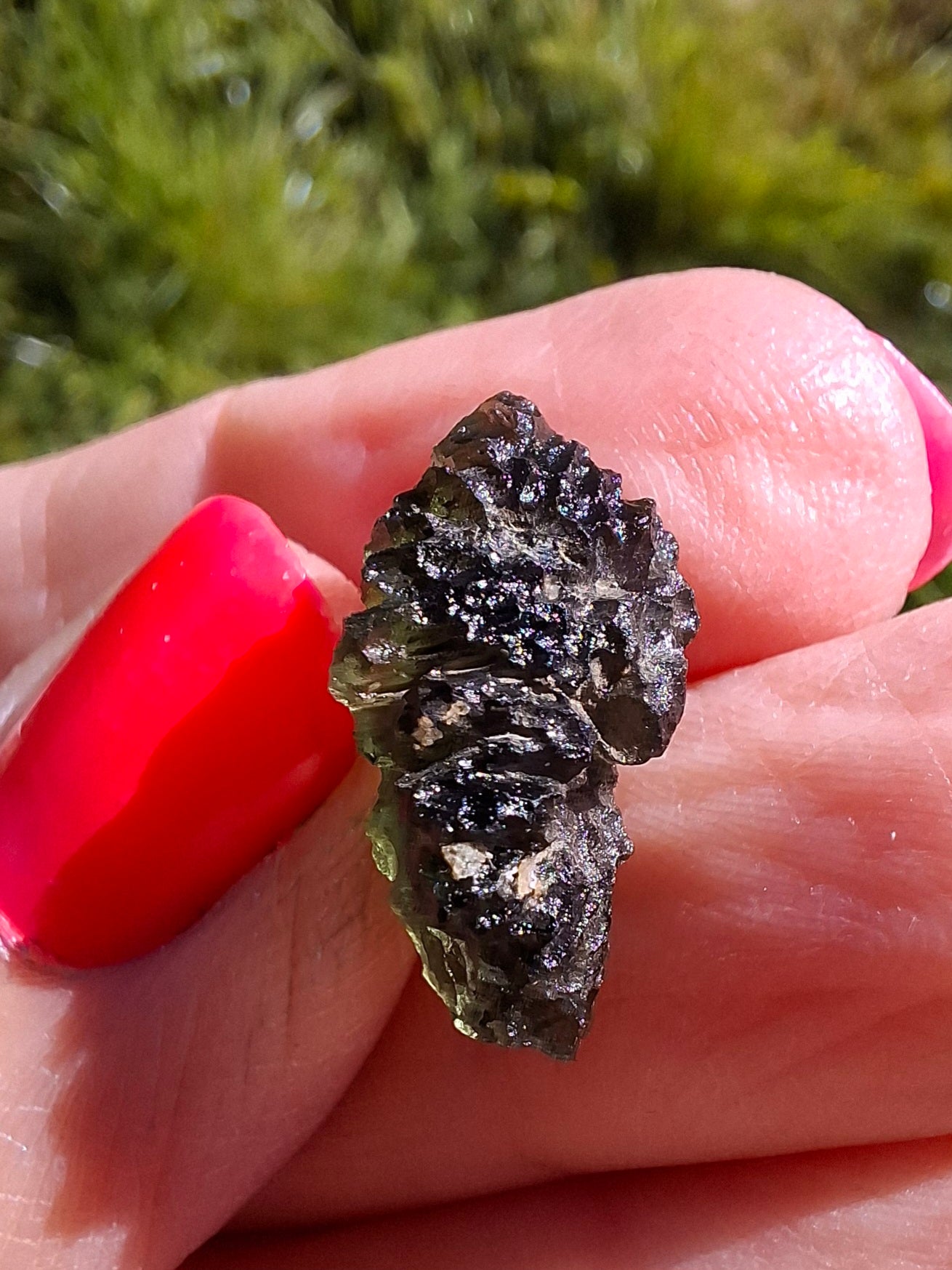 Moldavite Piece, 2.23g, Tektite (Ref: 1401)