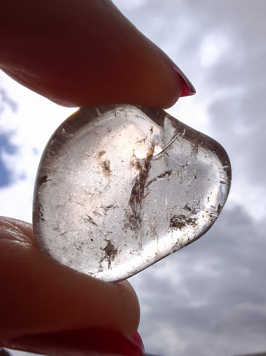 Smoky Quartz, Tumble Stone, Crystal (Ref: T107)