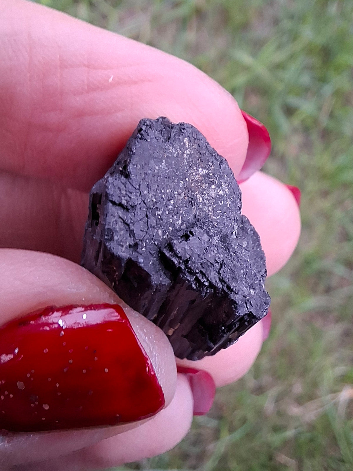 Black Tourmaline RAW, 9.43g, Crystal (Ref: RBT20)