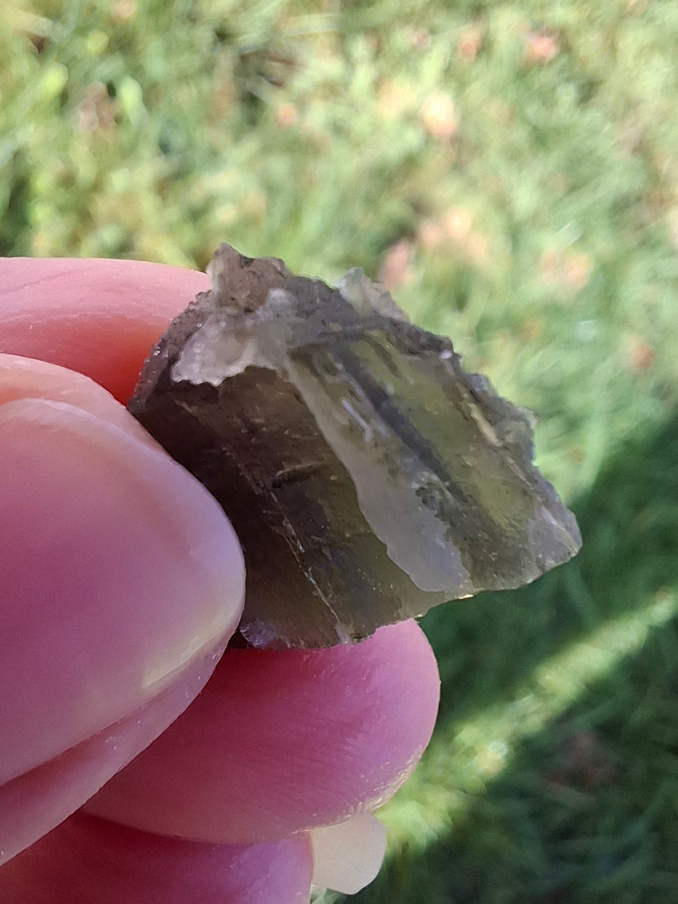 Moldavite Piece, 1.50g, Tektite (Ref: 1343)