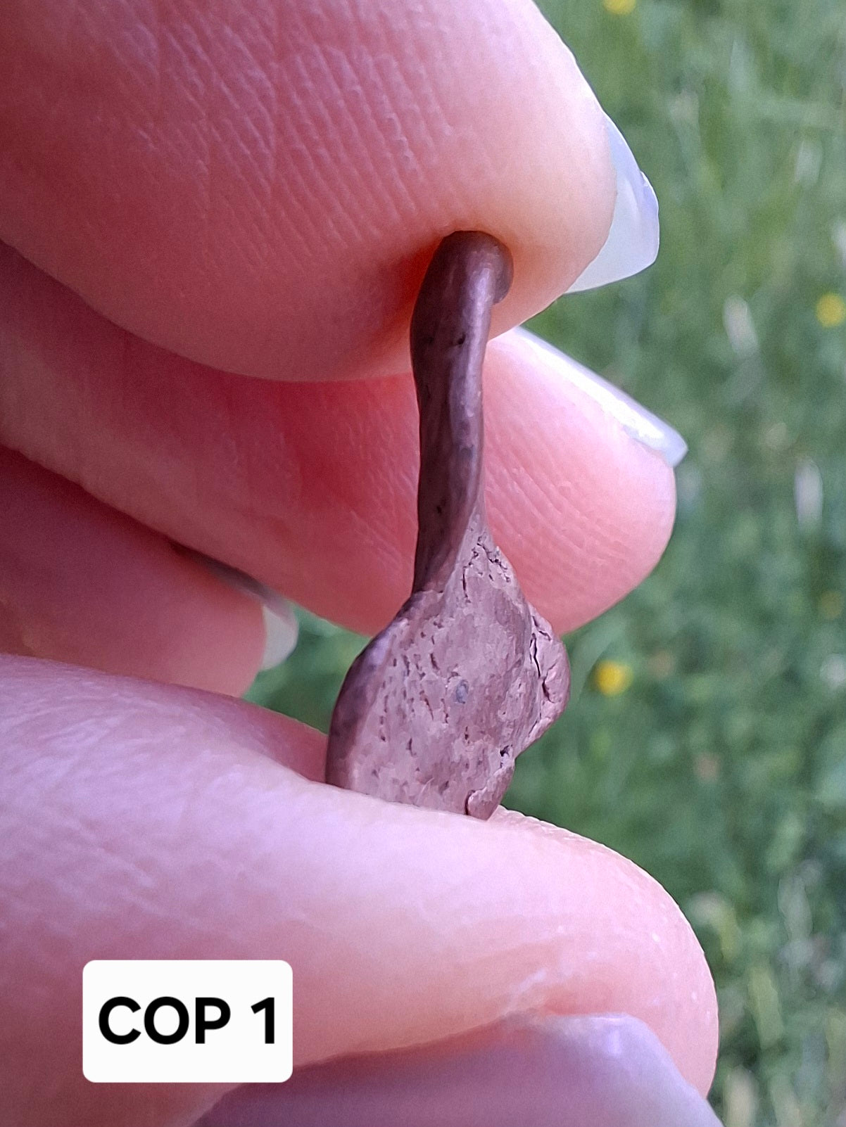 Native Copper Nugget, 1.34g, (Ref: COP1)