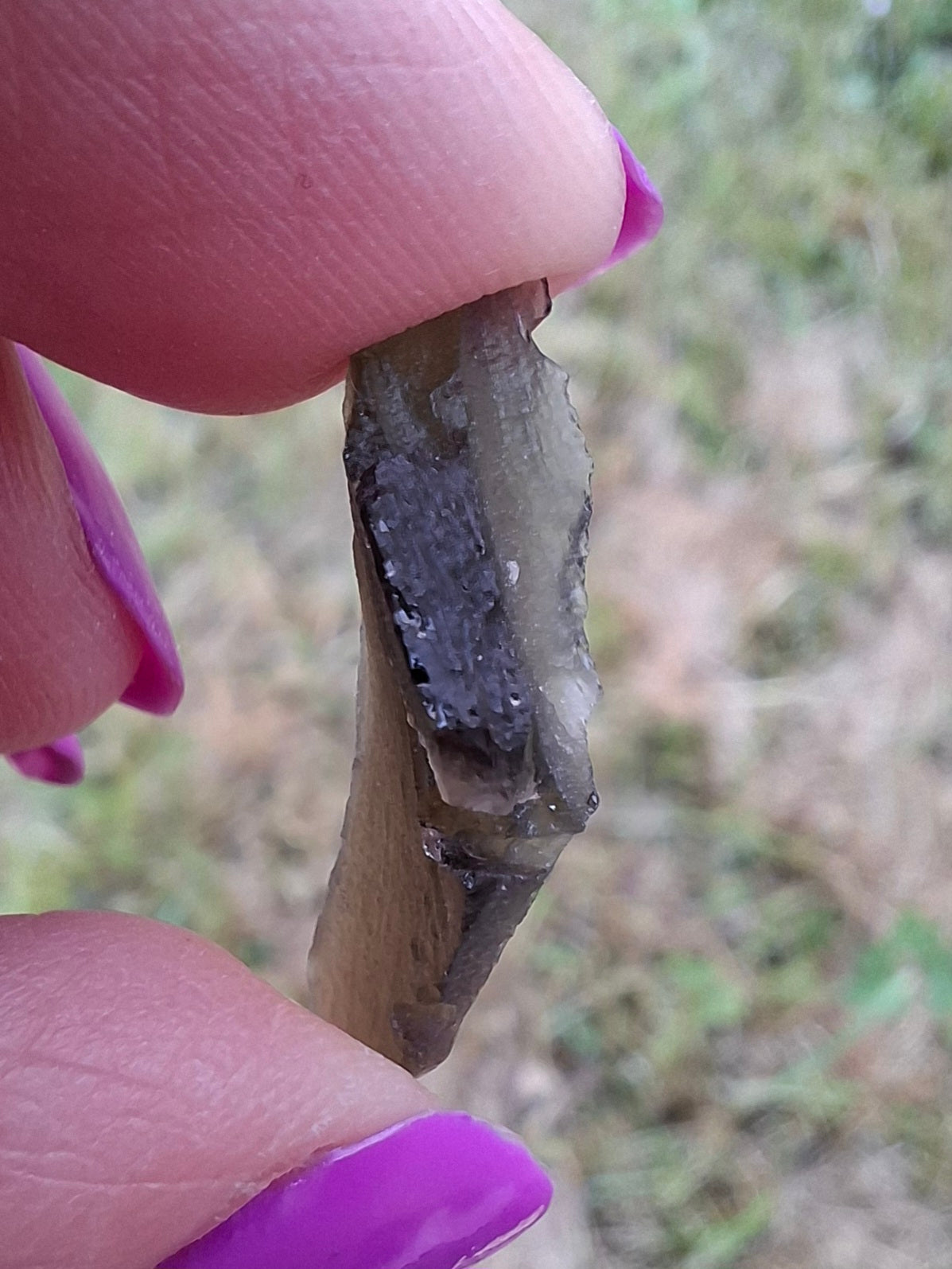 Moldavite Piece, 1.08g, Tektite (Ref: 1429)