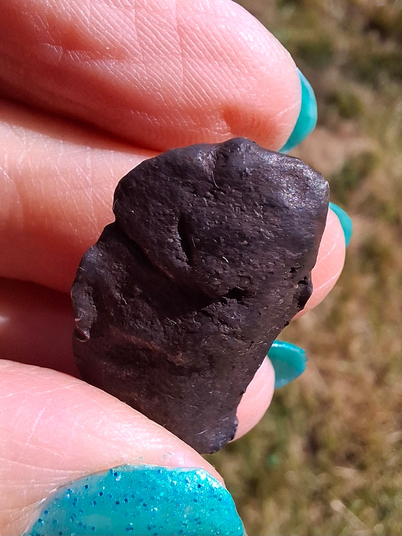 Gebel Kamil Iron Meteorite, 12.34g (Ref: K44)