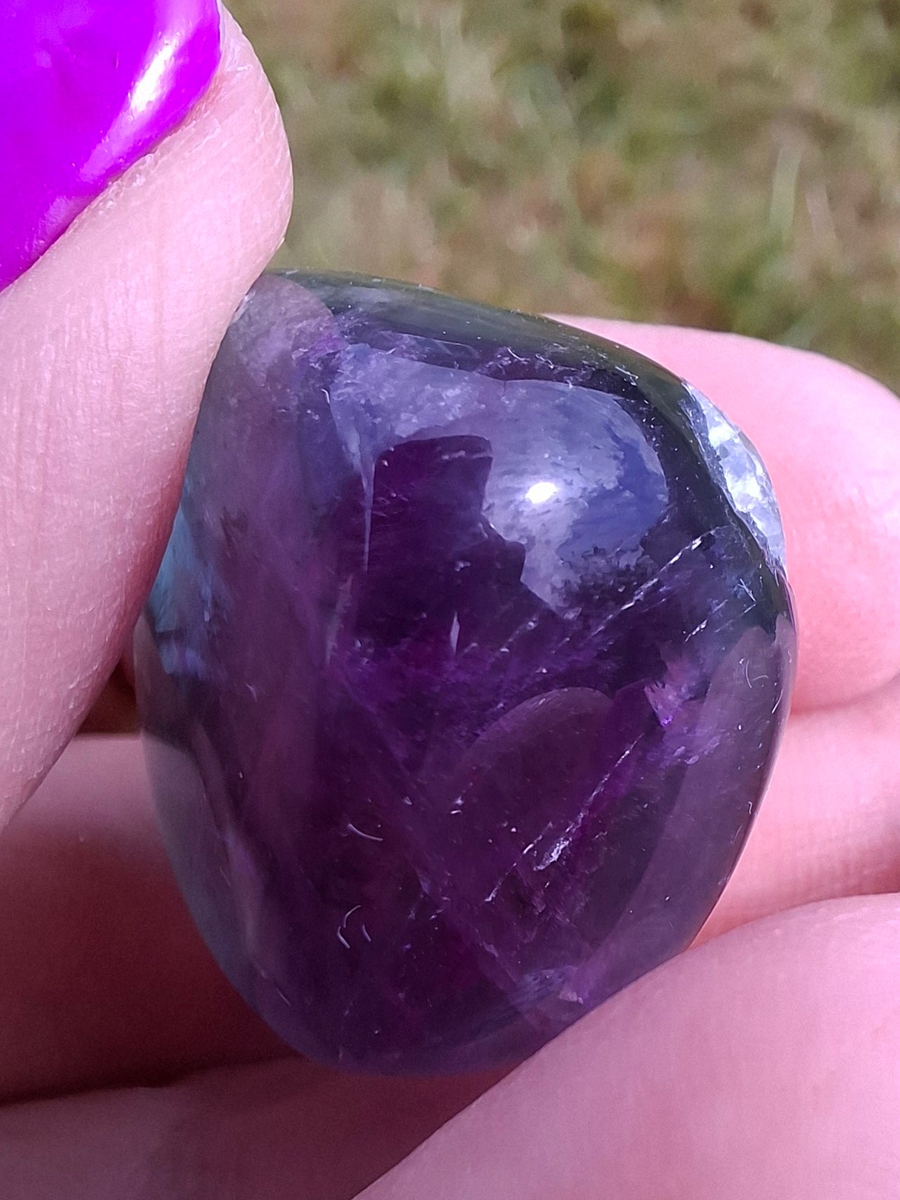 Fluorite, Tumble Stone, Crystal (Ref: T55)