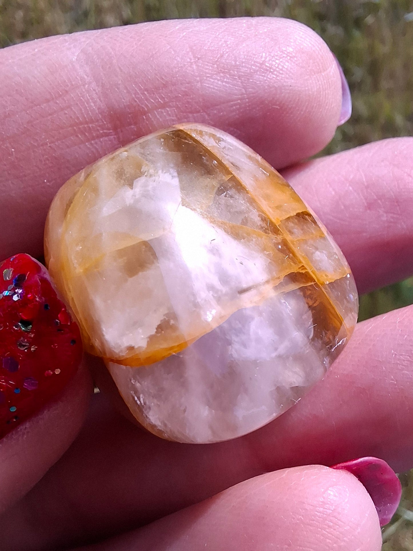 Golden Healer, Tumble Stone, Crystal (Ref: T195)