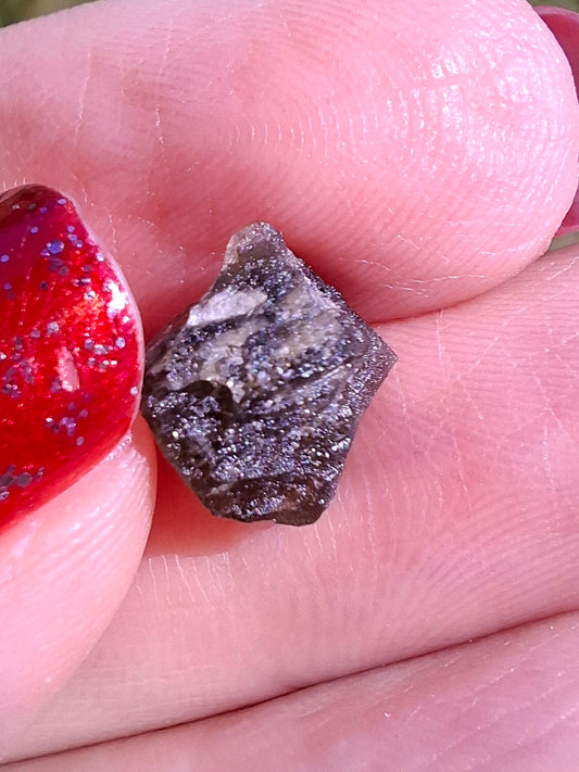 Moldavite Piece, 0.59g, Tektite (Ref: 1472)