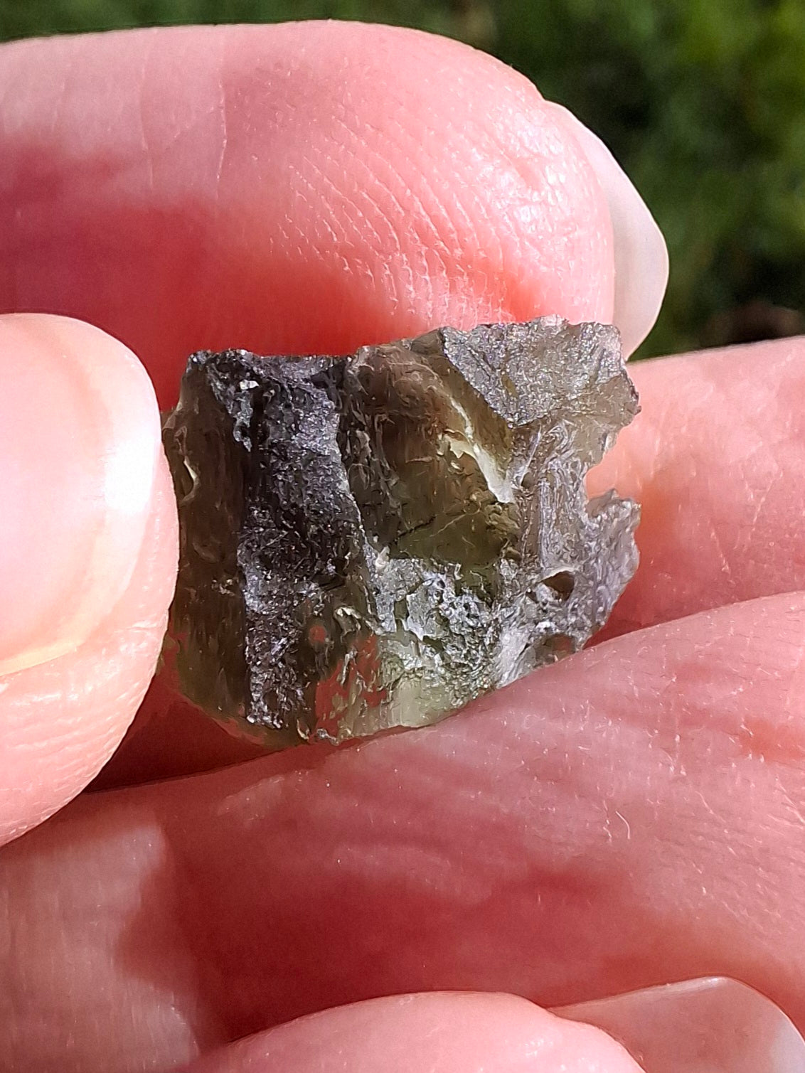 Moldavite Piece, 1.90g, Tektite (Ref: 1340)