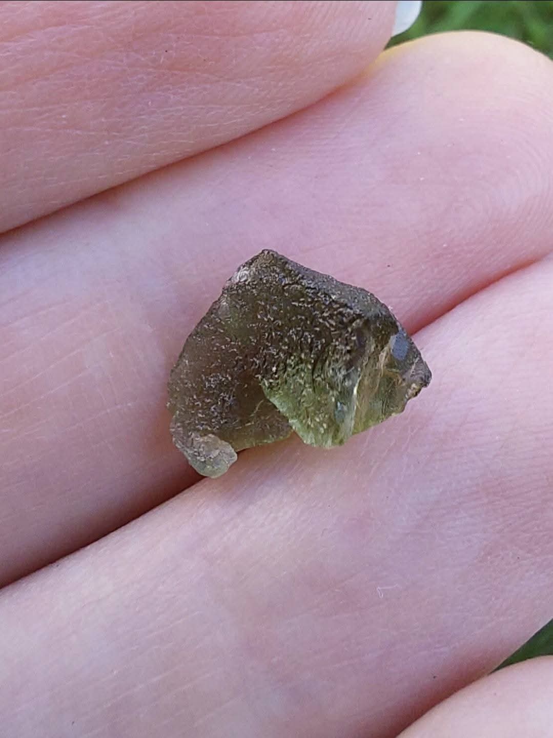 Moldavite Piece, 0.51g, Tektite (Ref: 873)