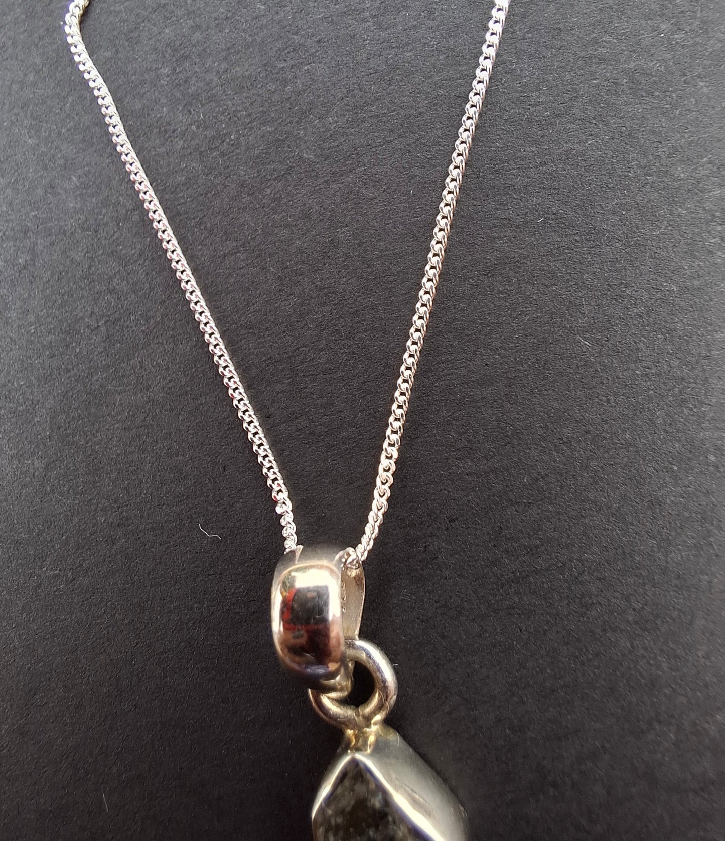 Curb Diamond cut, 0.9mm, 20 inch, 925 Silver CHAIN (Ref: chain-4)