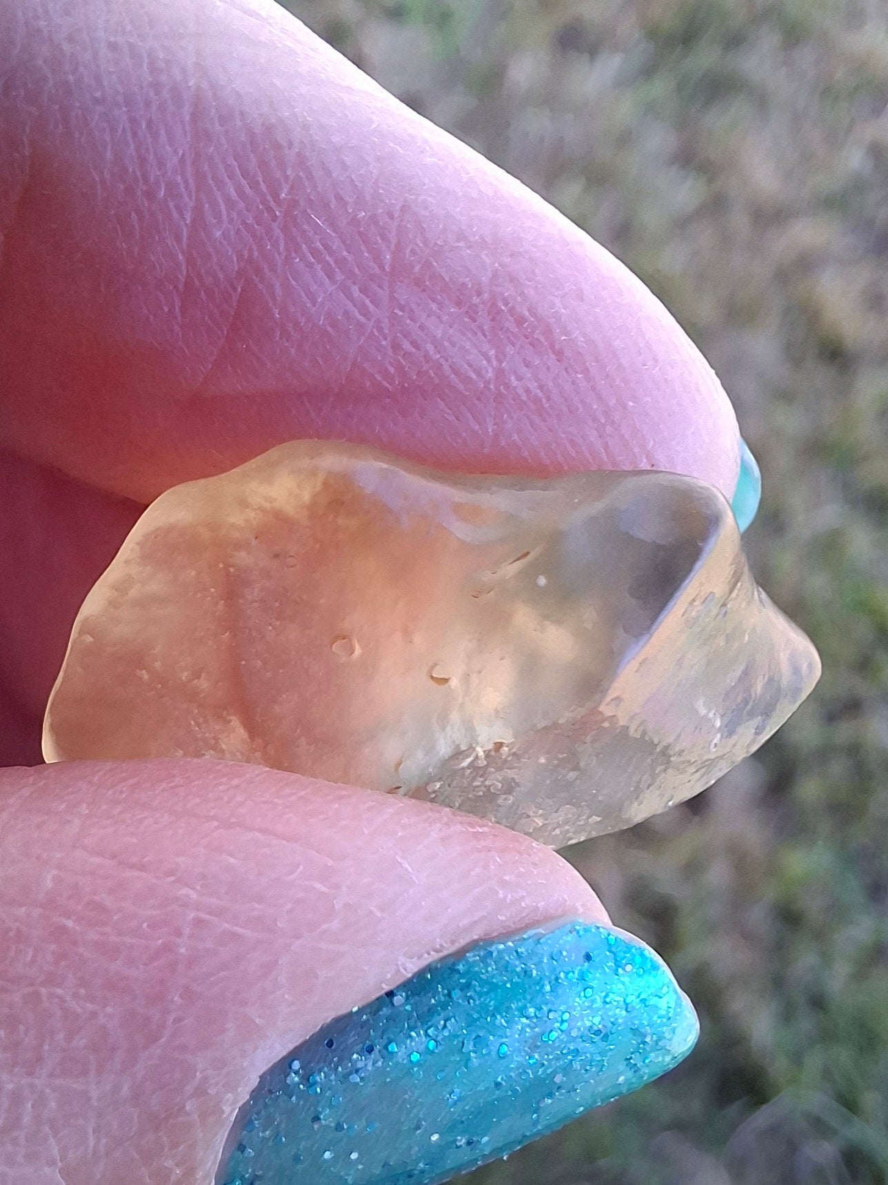 Libyan Desert Glass Piece, 3.77g, Tektite