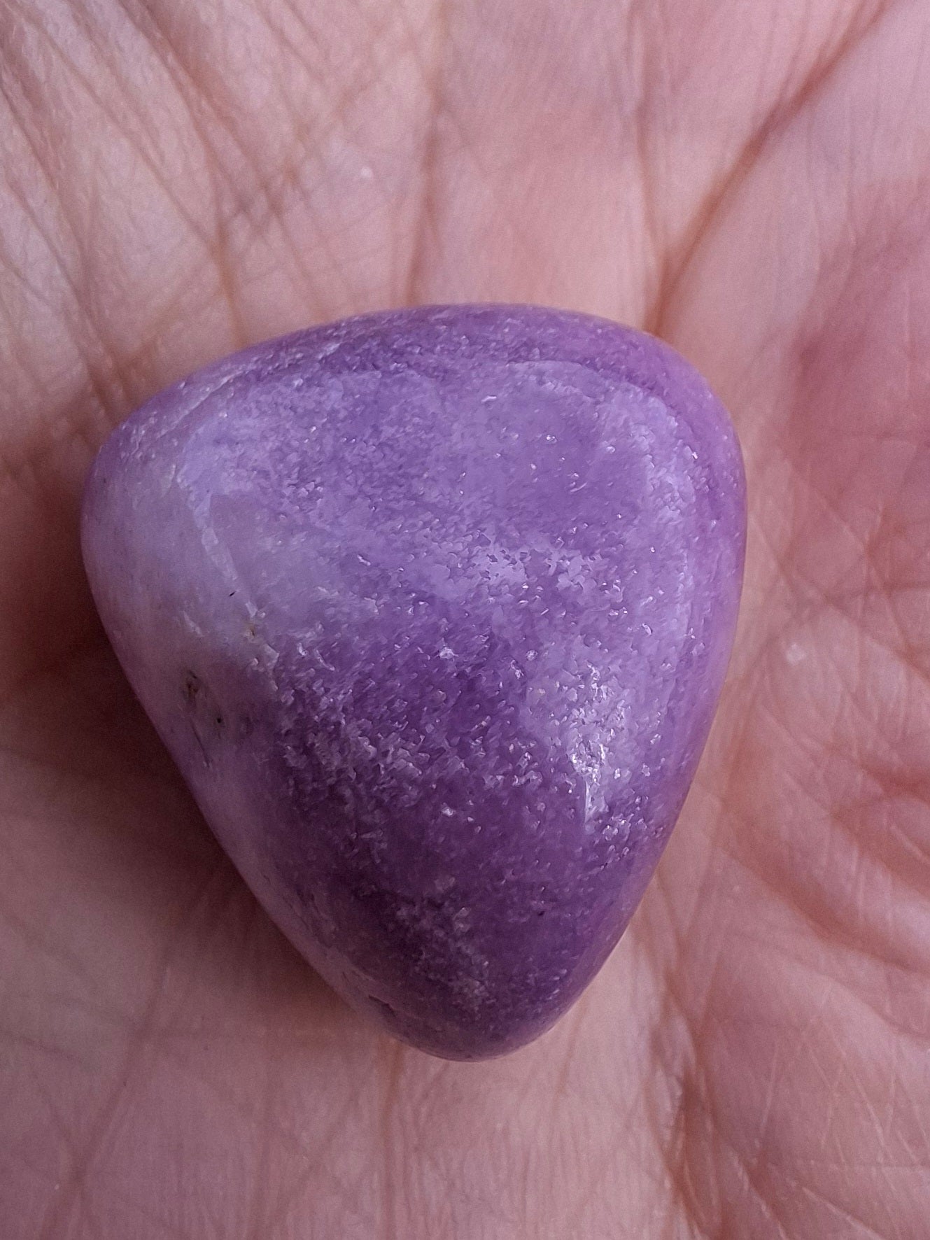 Lepidolite, Tumble Stone, Crystal (Ref: T118)