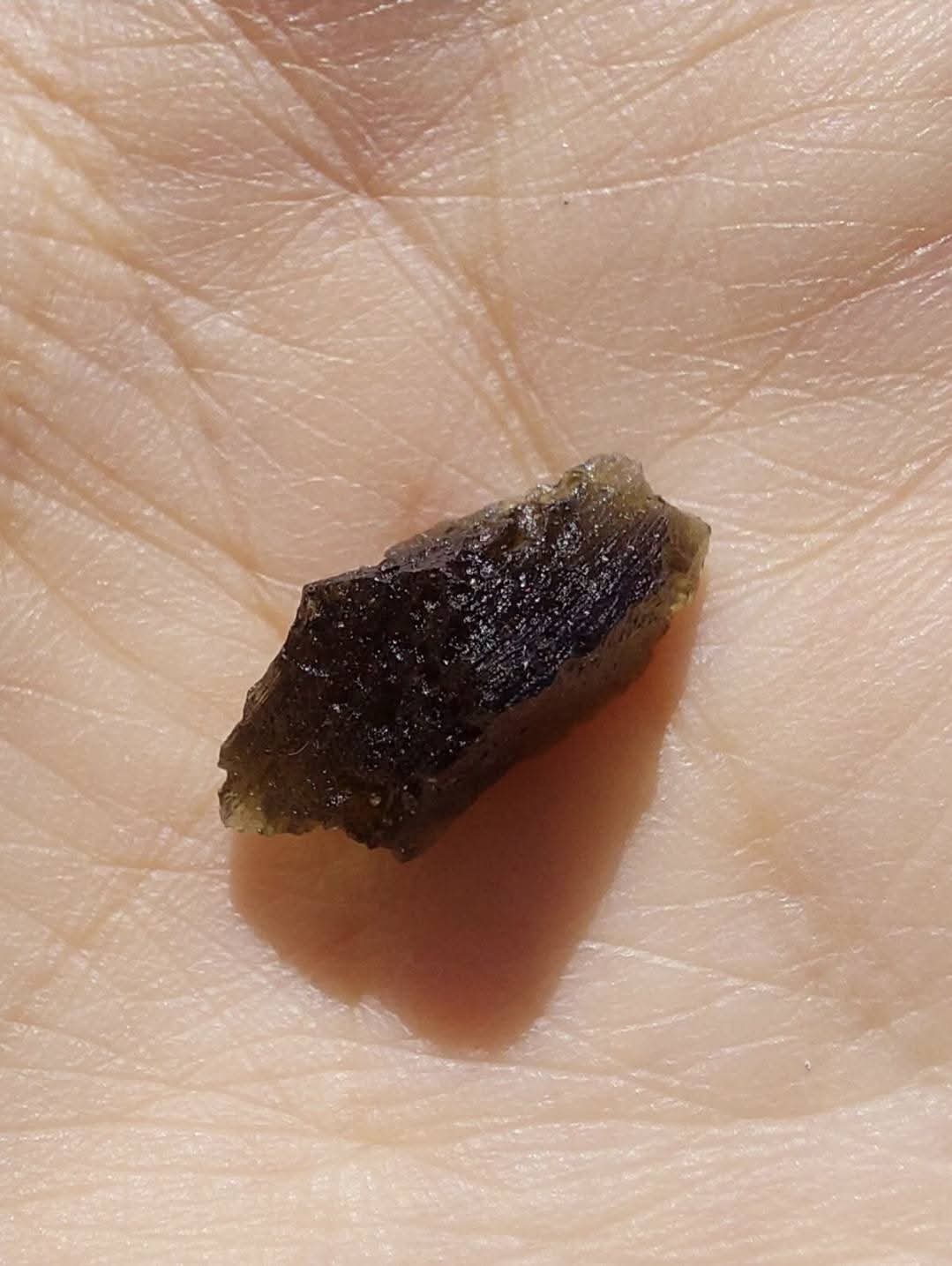 Moldavite Piece, 1.15g, Tektite (Ref: 908)