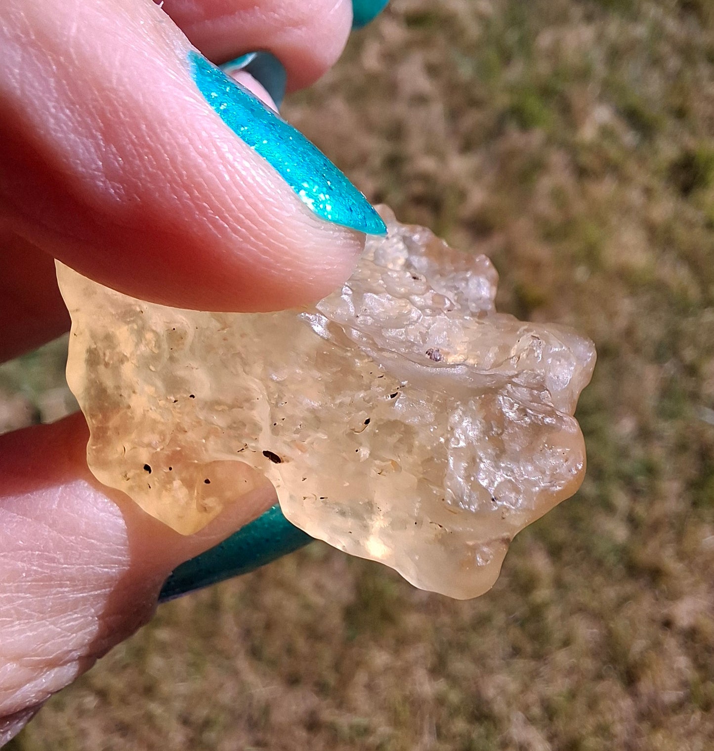 Libyan Desert Glass Piece, 10.00g, Tektite