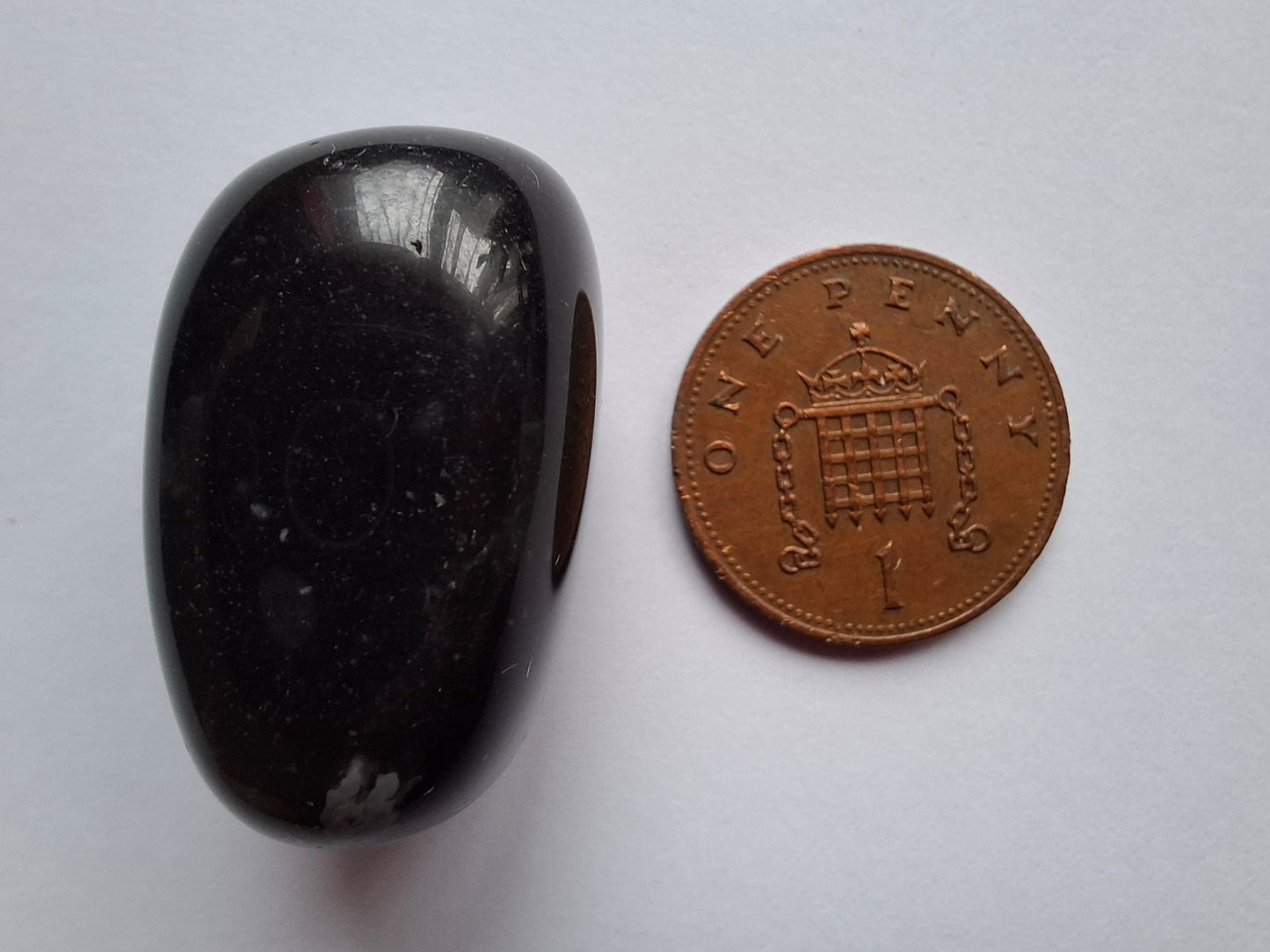 Snowflake Obsidian, Tumble Stone, Crystal (Ref: T100)