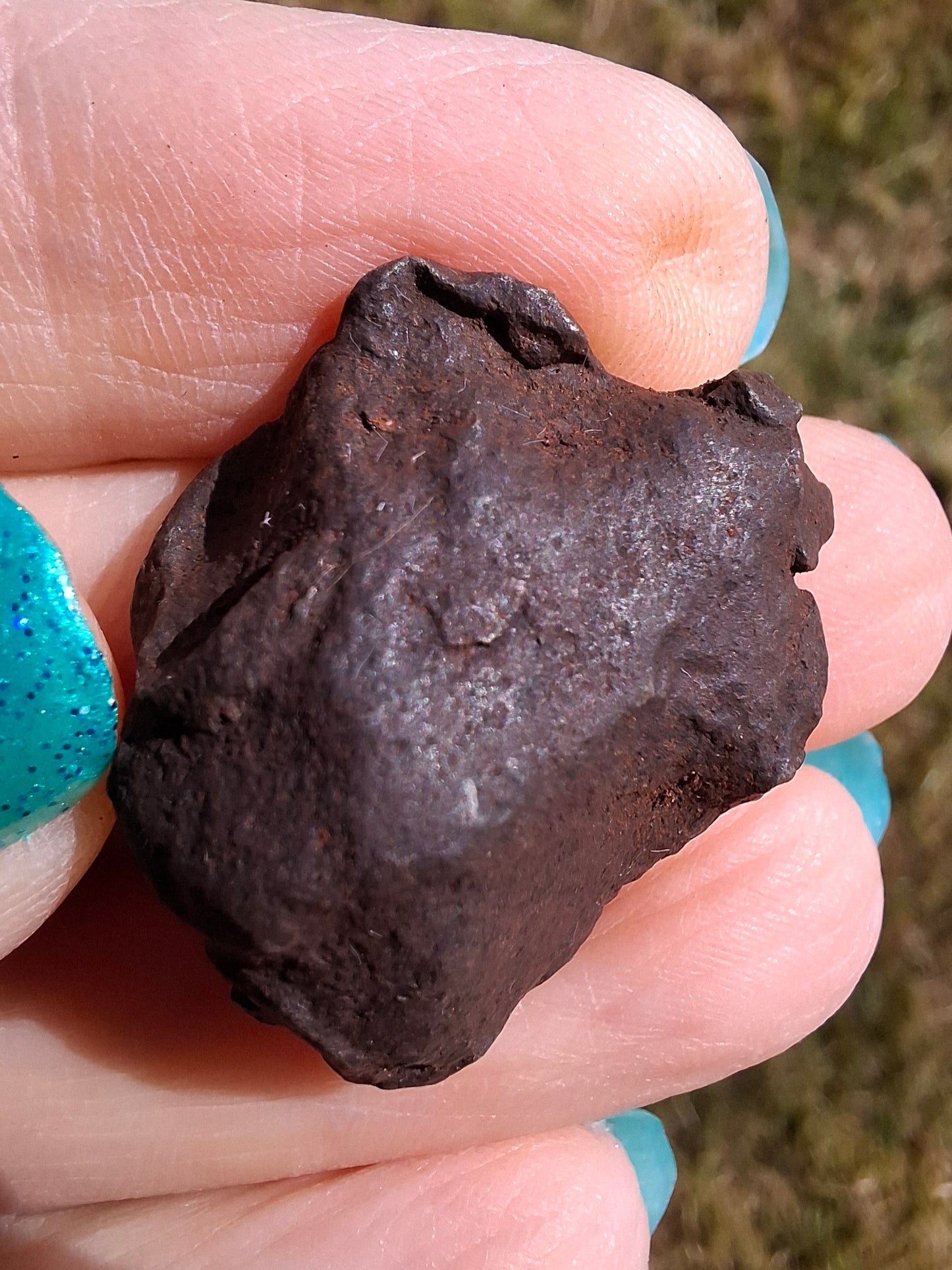 Gebel Kamil Iron Meteorite, 21.40g (Ref: K35)