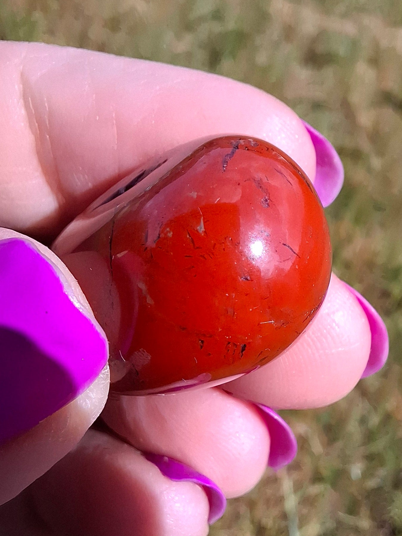Red Jasper, Tumble Stone, Crystal (Ref: T85)