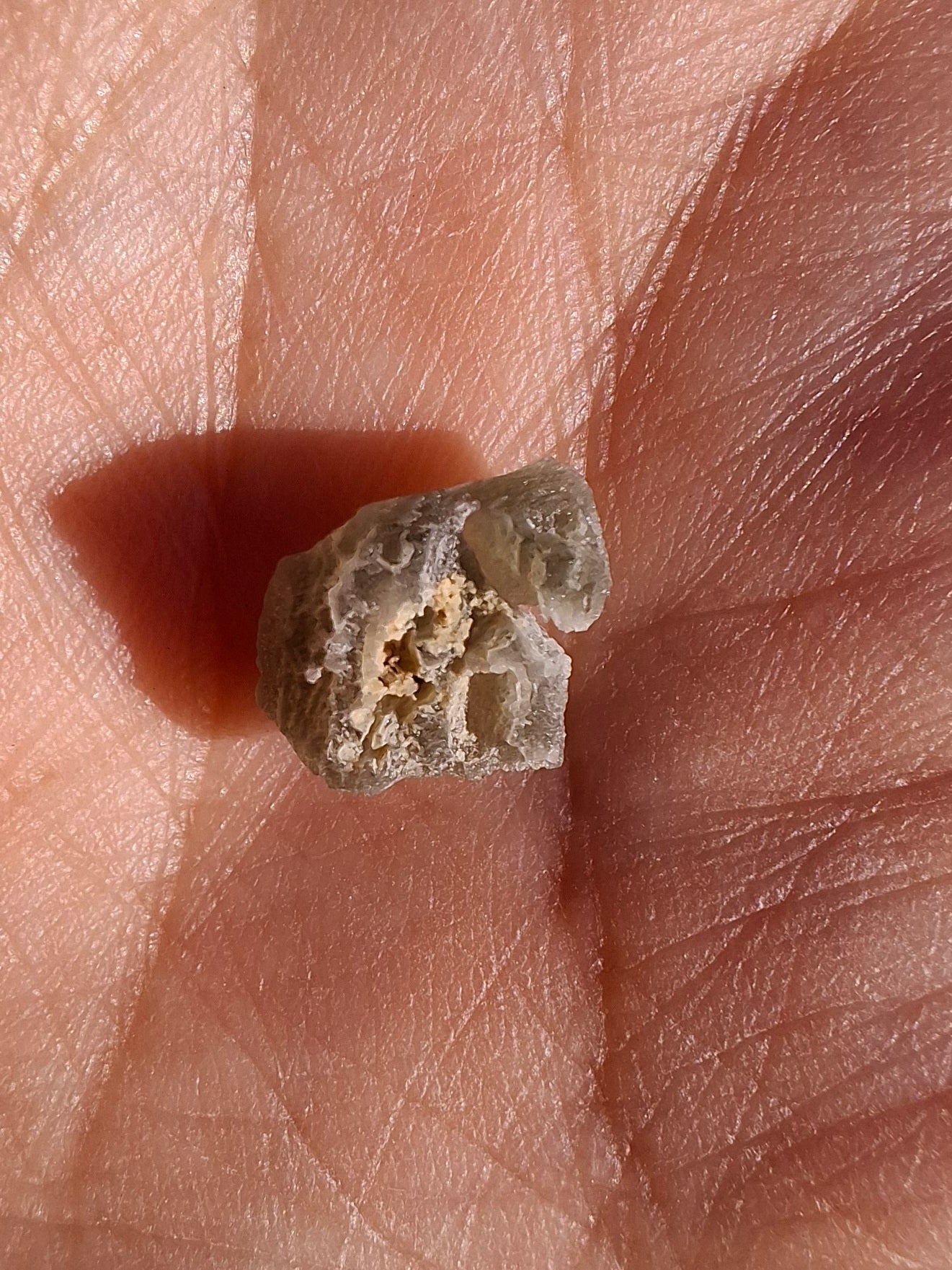 Moldavite Piece, SNOWFLAKE, FROSTED, BRUSNA, 0.31g, Tektite (Ref: 1500)