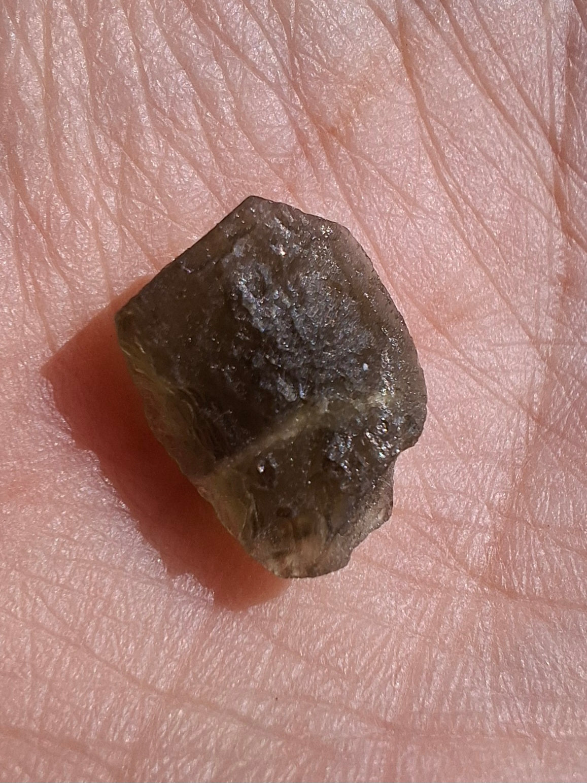 Moldavite Piece, 1.00g, Tektite (Ref: 1399)