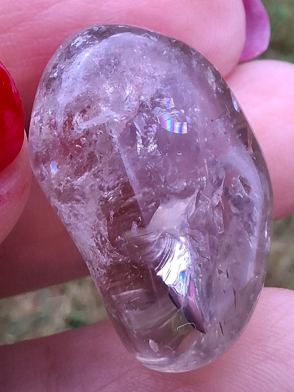 Smoky Quartz, Tumble Stone, Crystal (Ref: T102)
