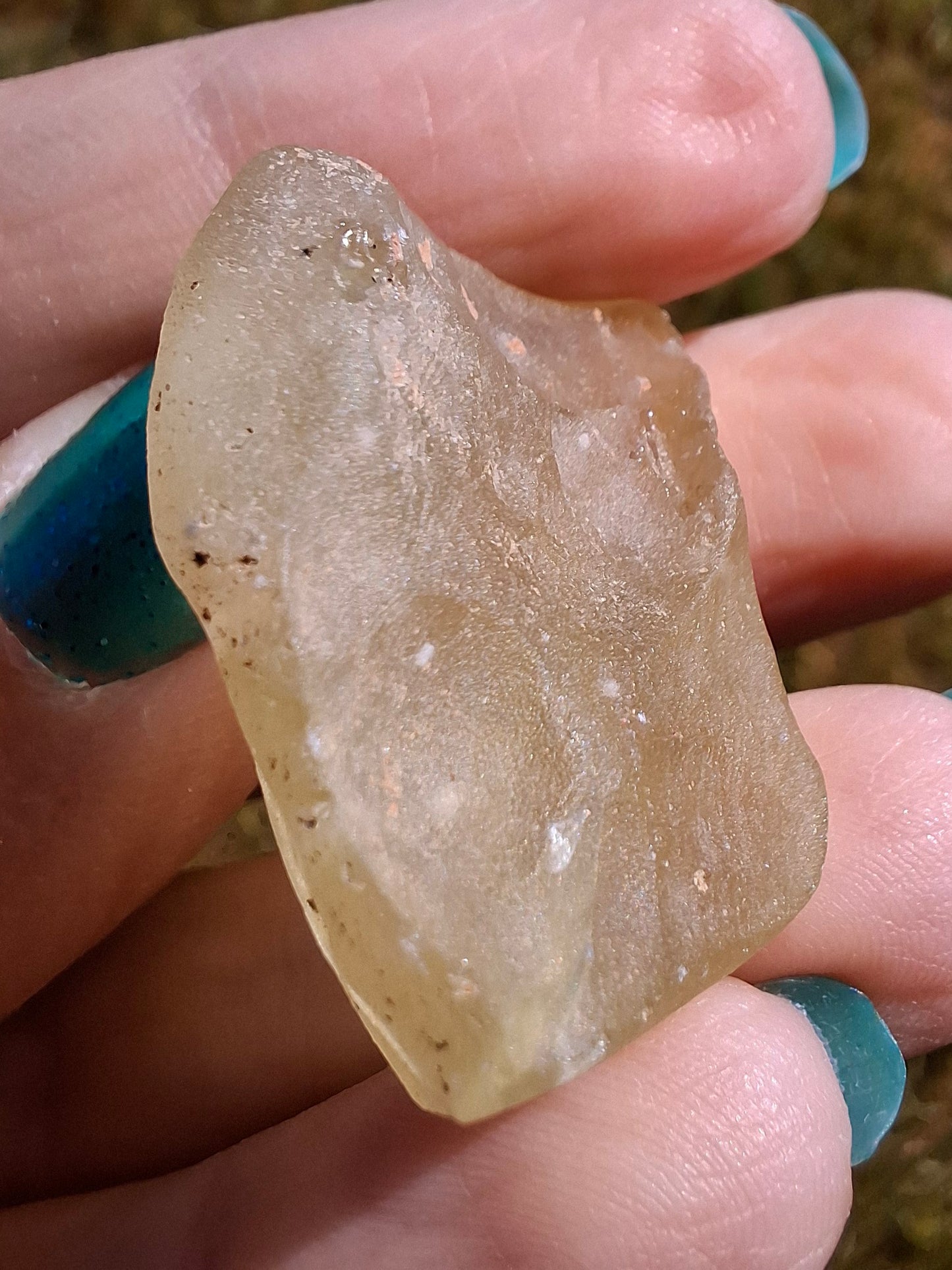 Libyan Desert Glass Piece, 12.30g, Tektite