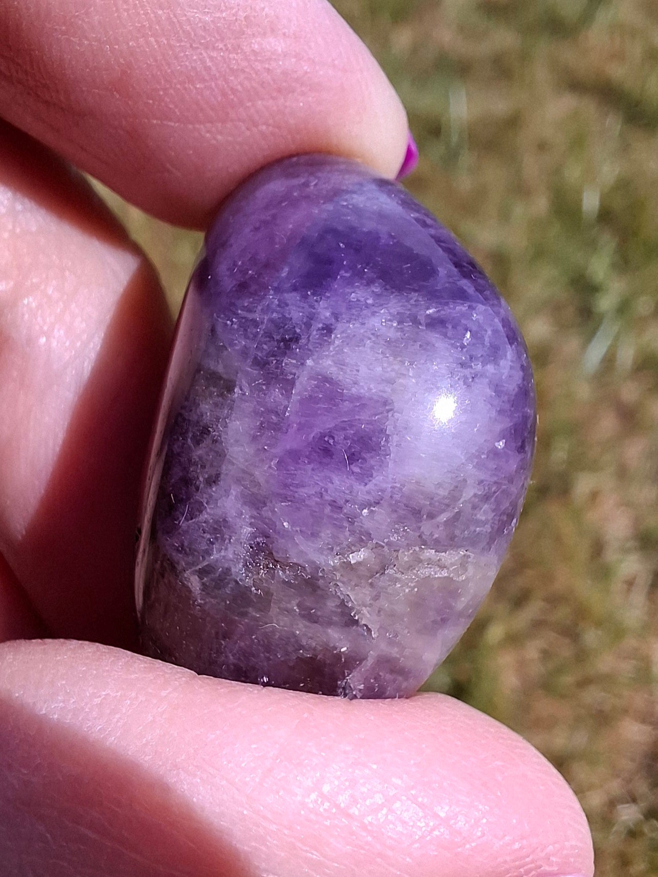 Amethyst, Tumble Stone, Crystal (Ref: T16)
