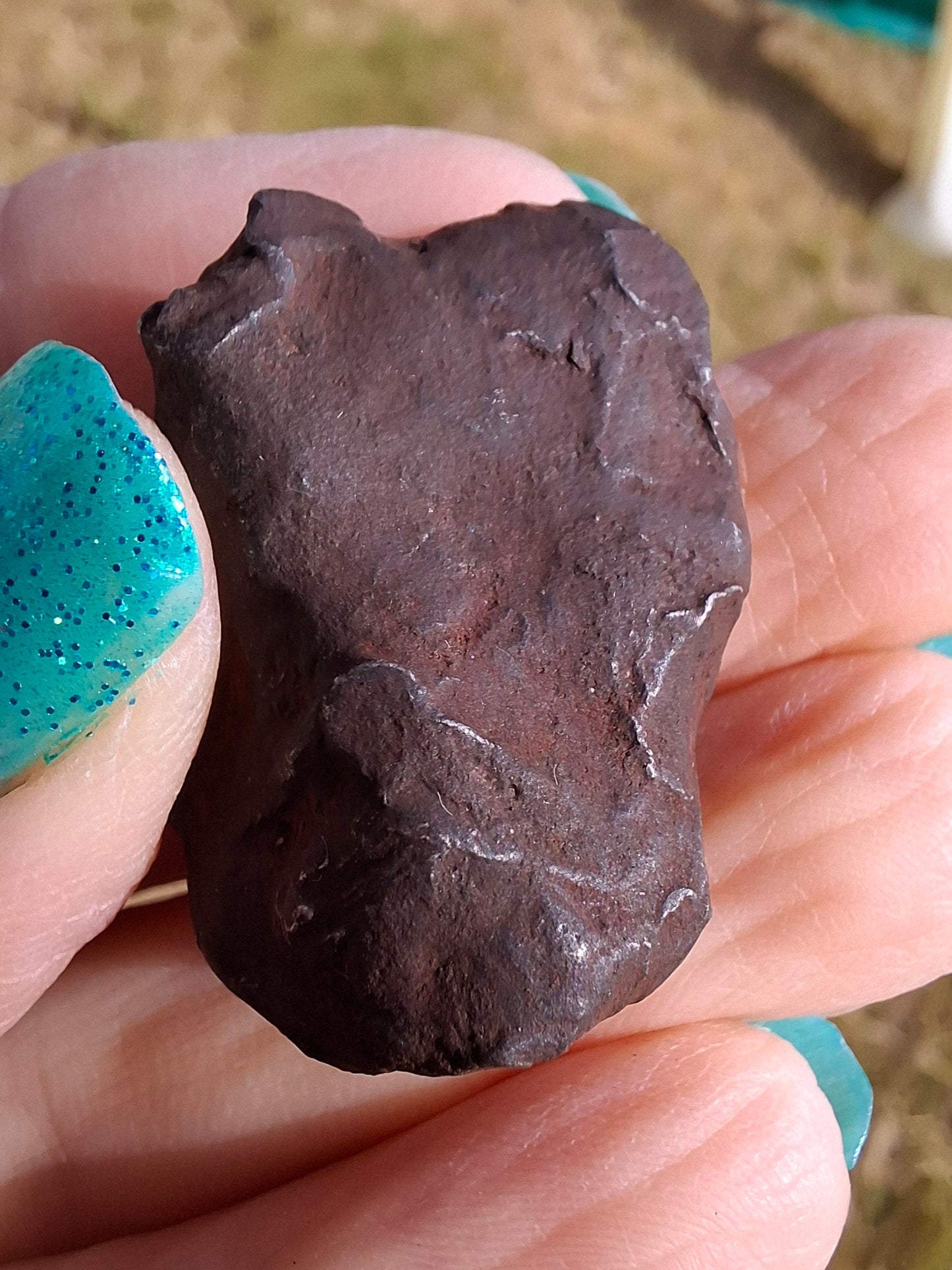 Gebel Kamil Iron Meteorite, 40.04g (Ref: K20)